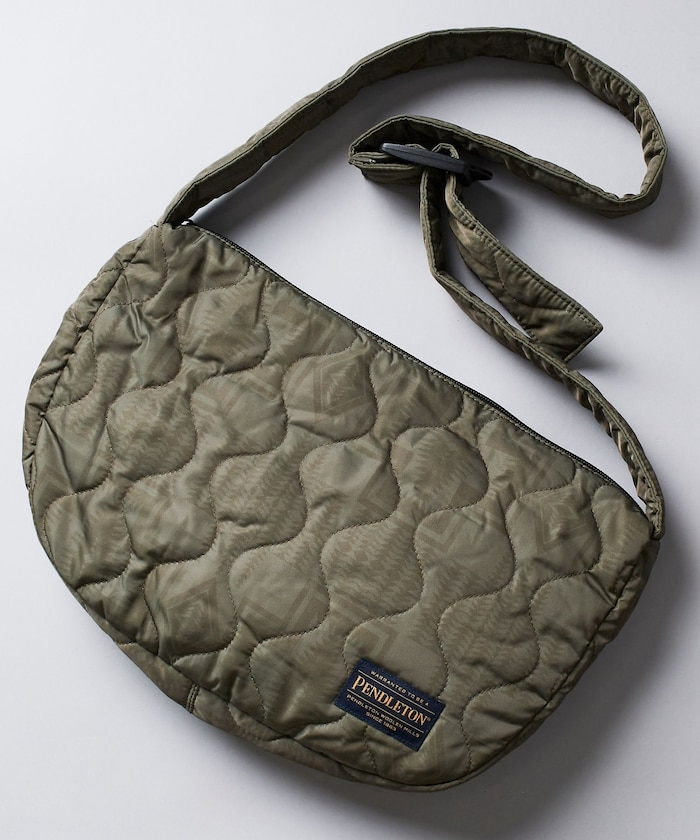 日本 PENDLETON QUILTING MOON BAG