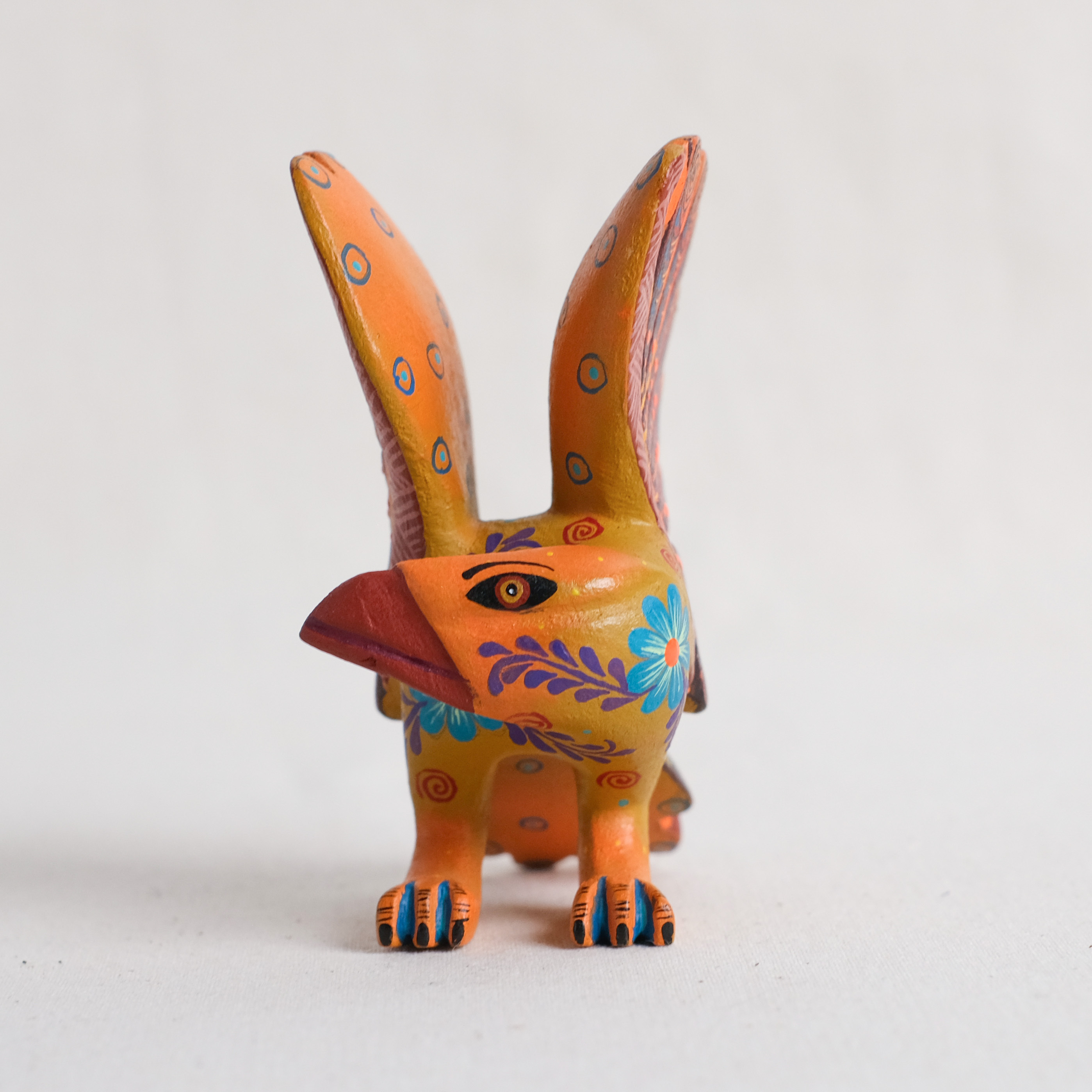 神獸手工木雕｜Aguilas 02｜墨西哥