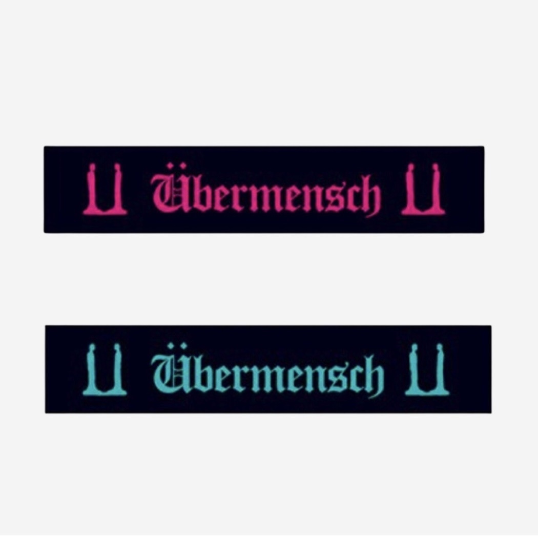 GD G-DRAGON Ubermensch Slogan Towel 權志龍應援毛巾