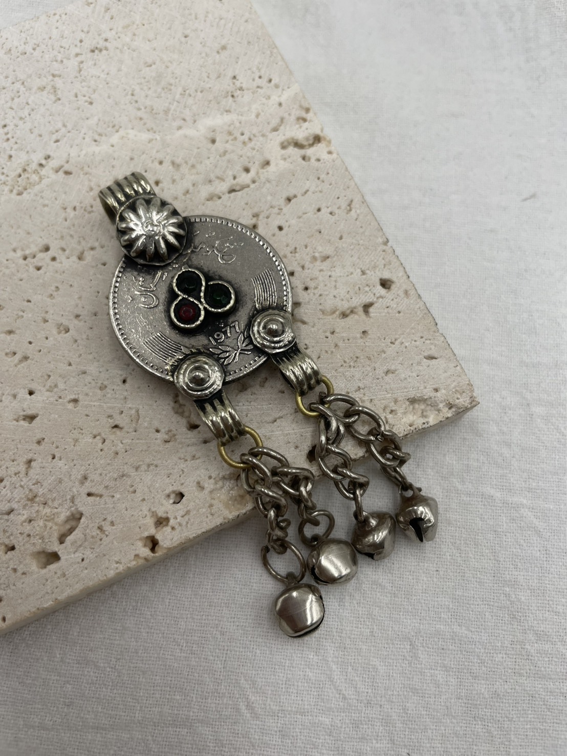 No.322圓形阿富汗鈴鐺墜飾