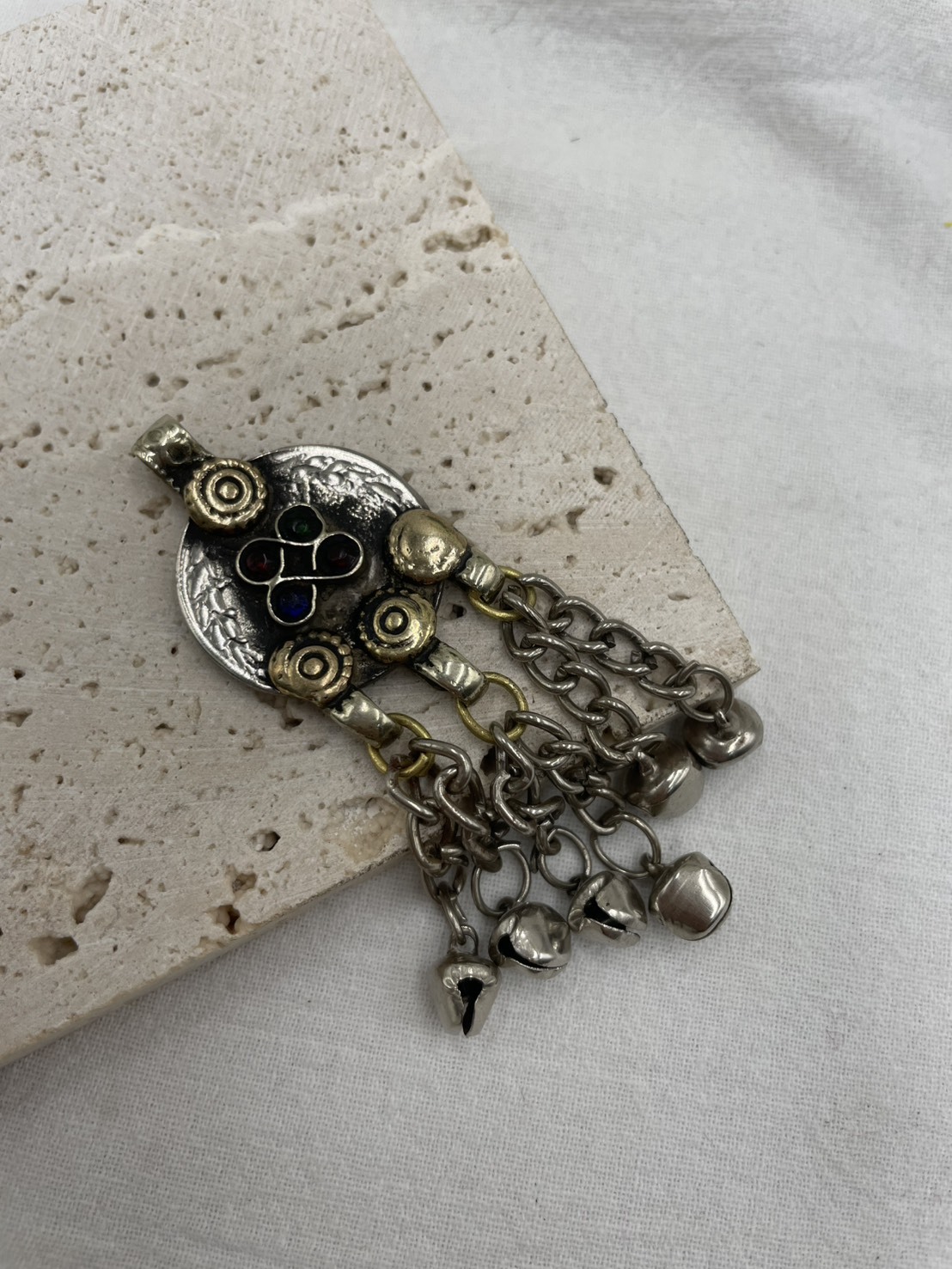 No.324圓形阿富汗鈴鐺墜飾