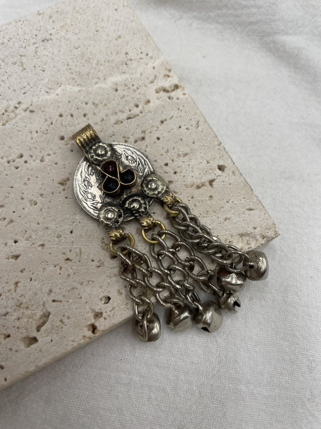 No.325圓形阿富汗鈴鐺墜飾