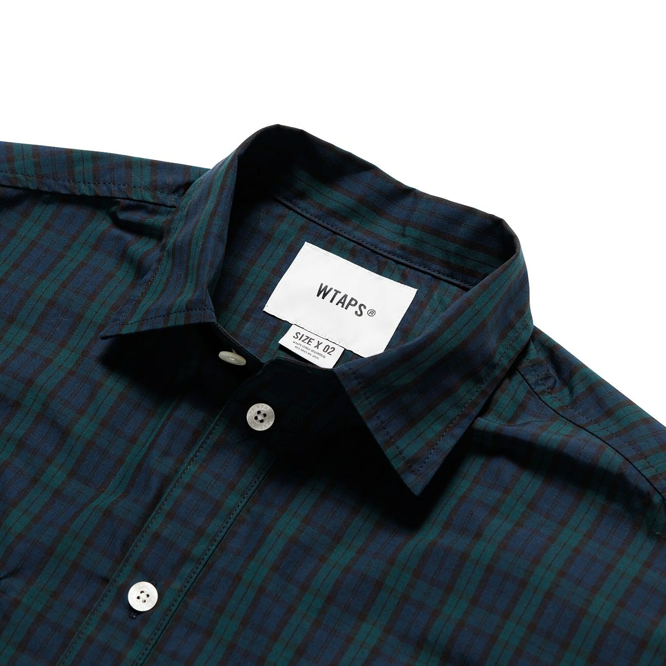 WTAPS Shirt TXT 01 / LS / COTTON. BROADCLOTH. TEXTILE