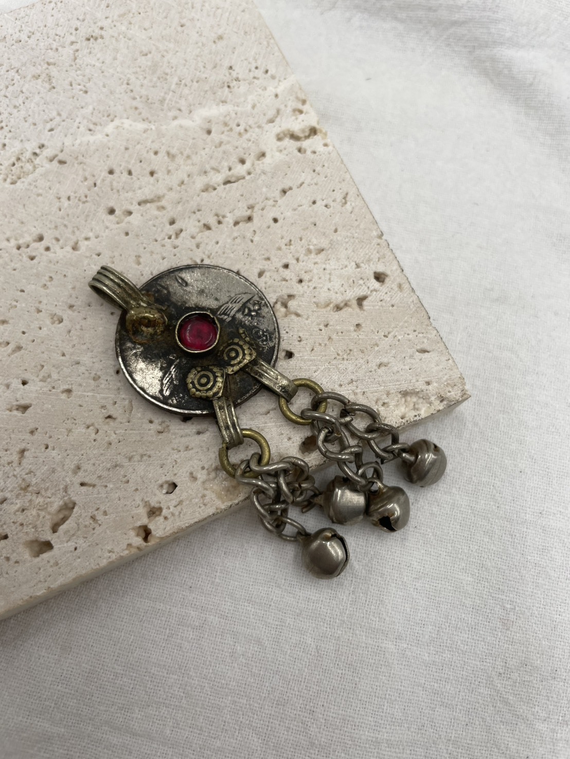 No.327圓形阿富汗鈴鐺墜飾