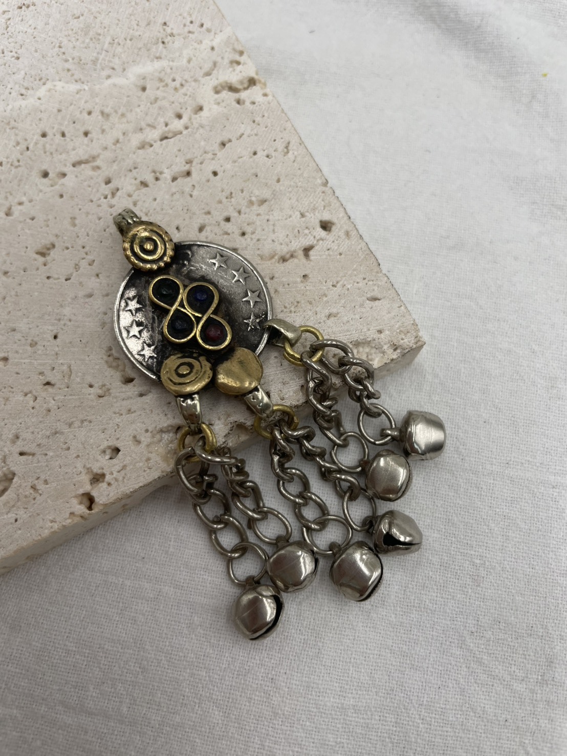 No.328圓形阿富汗鈴鐺墜飾