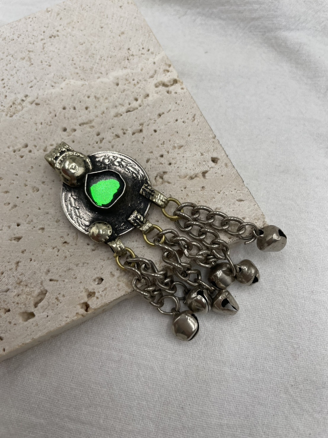 No.329圓形阿富汗鈴鐺墜飾