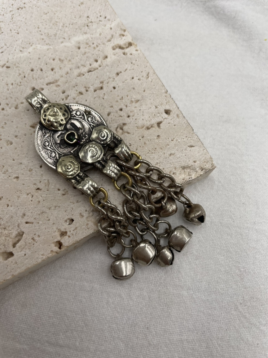 No.331圓形阿富汗鈴鐺墜飾