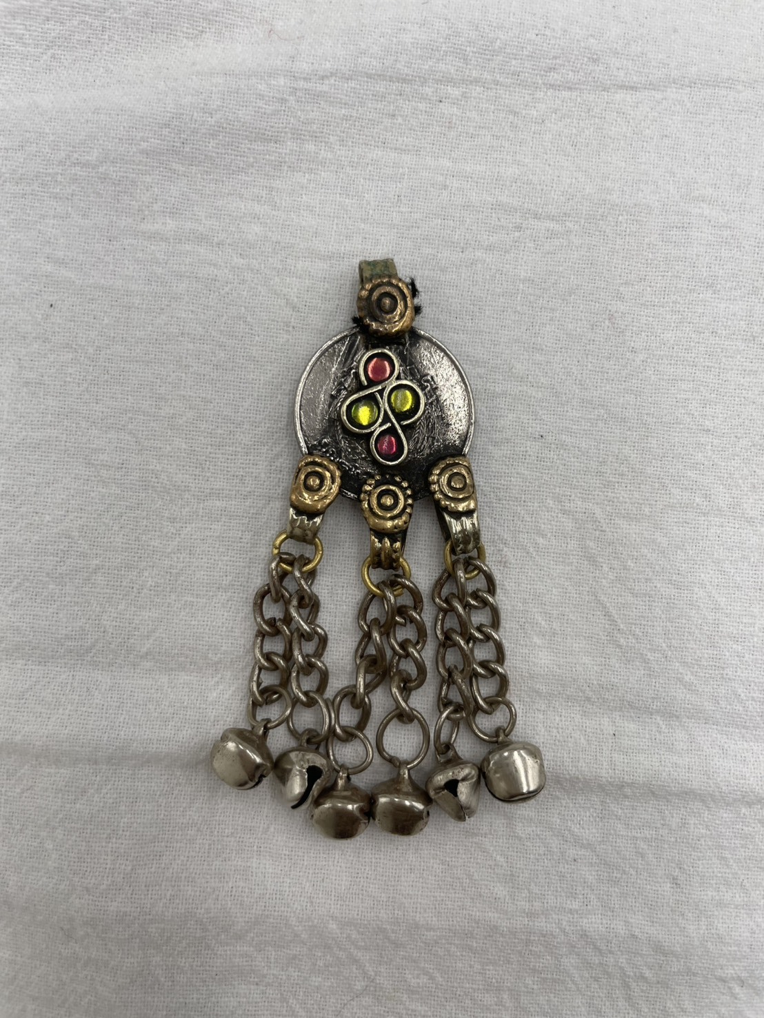 No.334圓形阿富汗鈴鐺墜飾