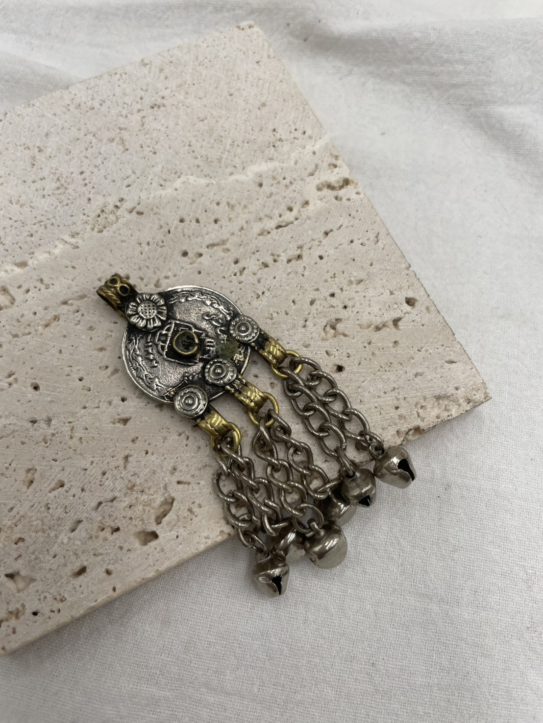 No.335圓形阿富汗鈴鐺墜飾