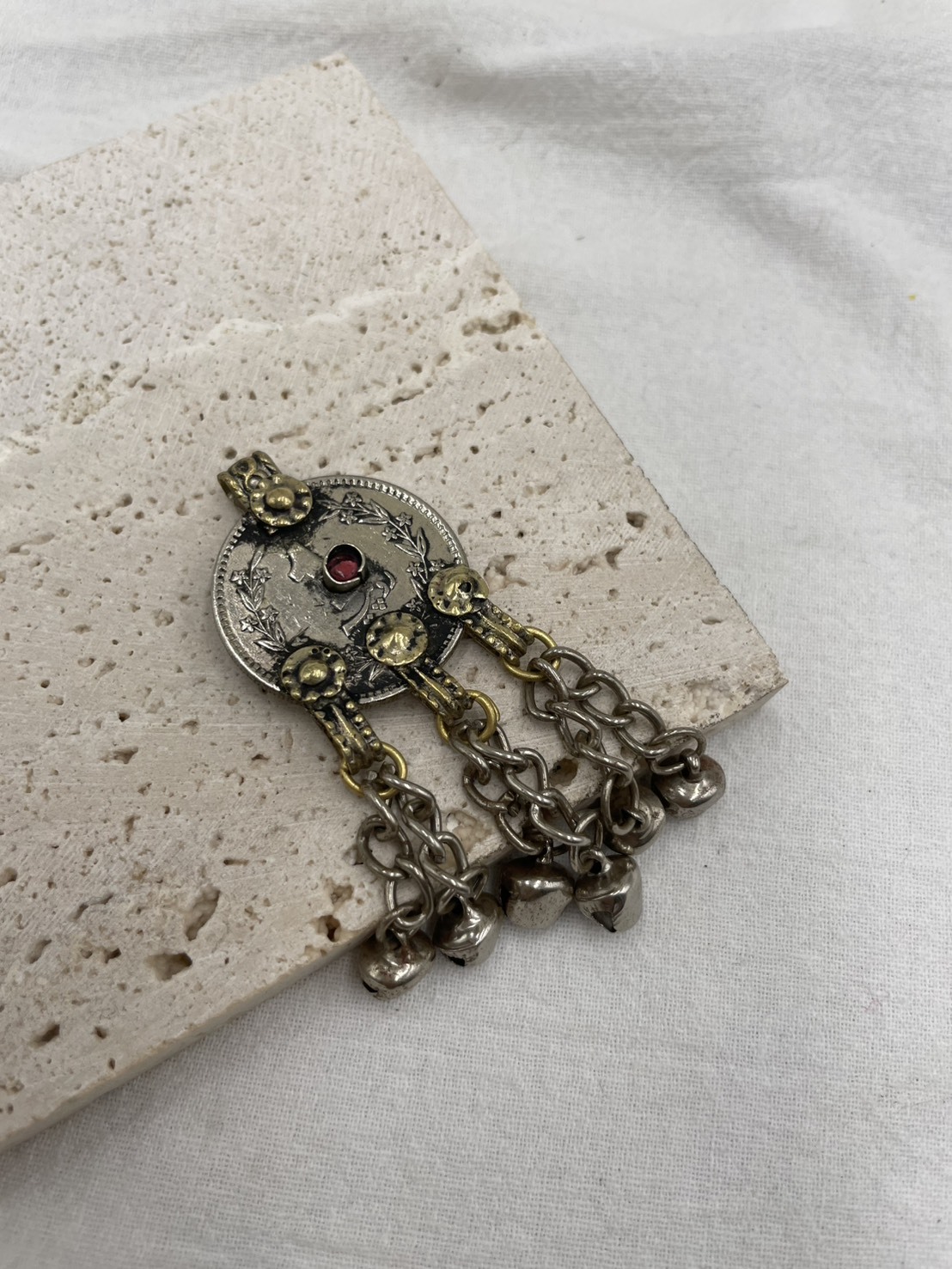 No.336圓形阿富汗鈴鐺墜飾