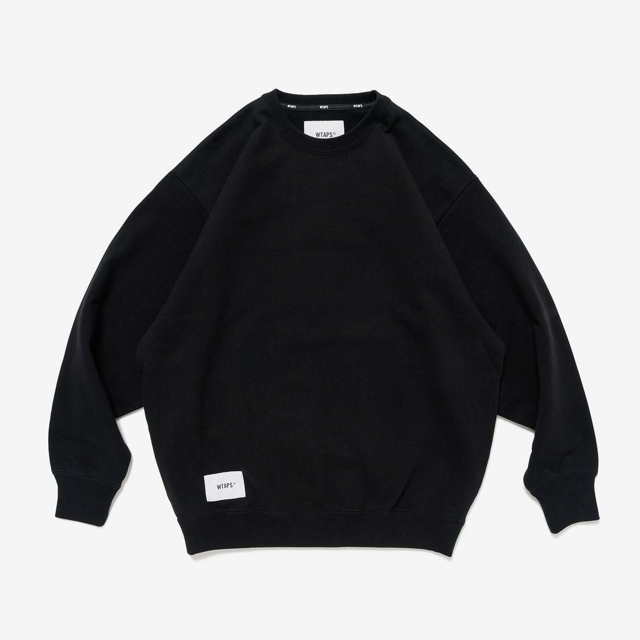トップス wtaps ASH GRAY 251ATDT-CSM01 SIGN WTAPS Sign / Sweater / Cotton 