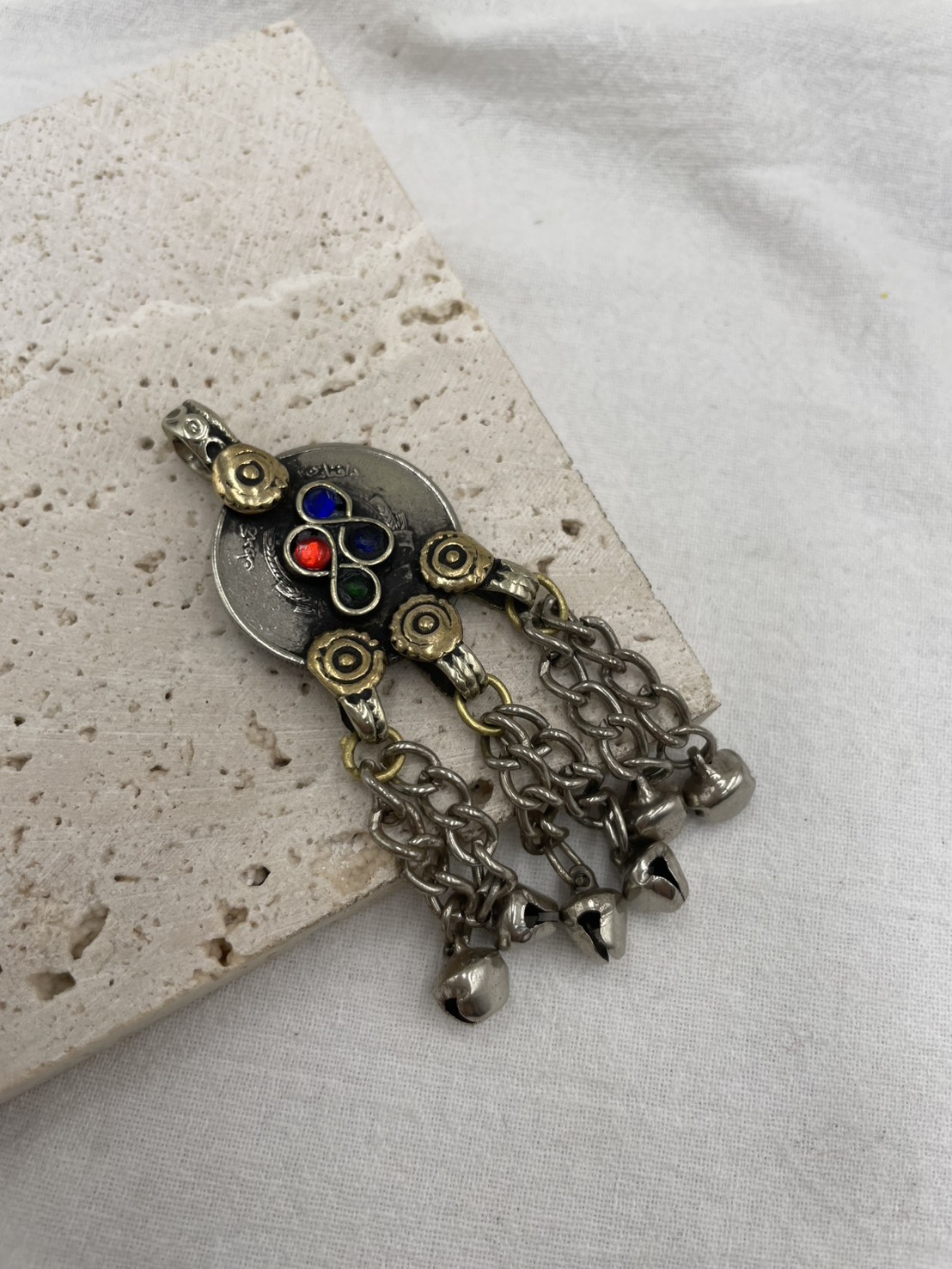 No.337圓形阿富汗鈴鐺墜飾