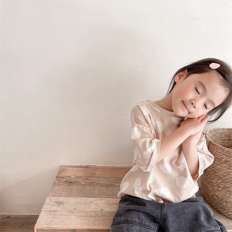 小清新白玉短袖上衣