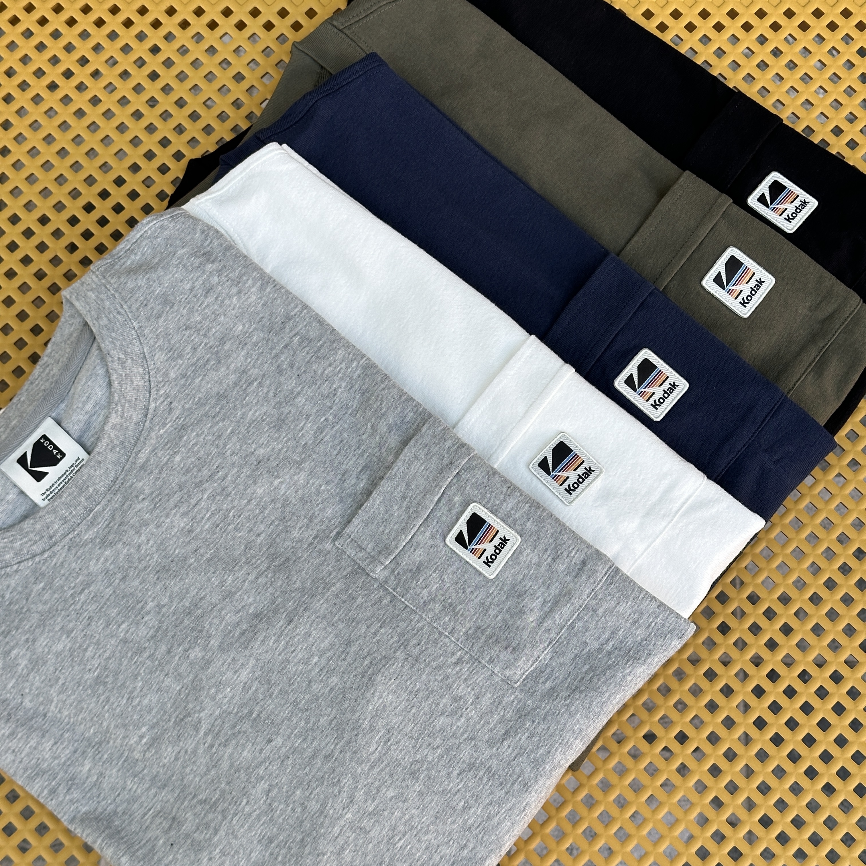 【現貨】Kodak 柯達 胸前口袋 短tee K5223LRS15 速乾