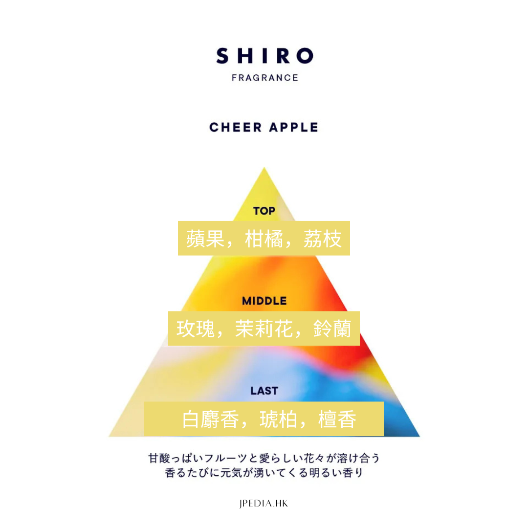 [限定] SHIRO Cheer Apple Oil in Hair & Body Serum 80ml