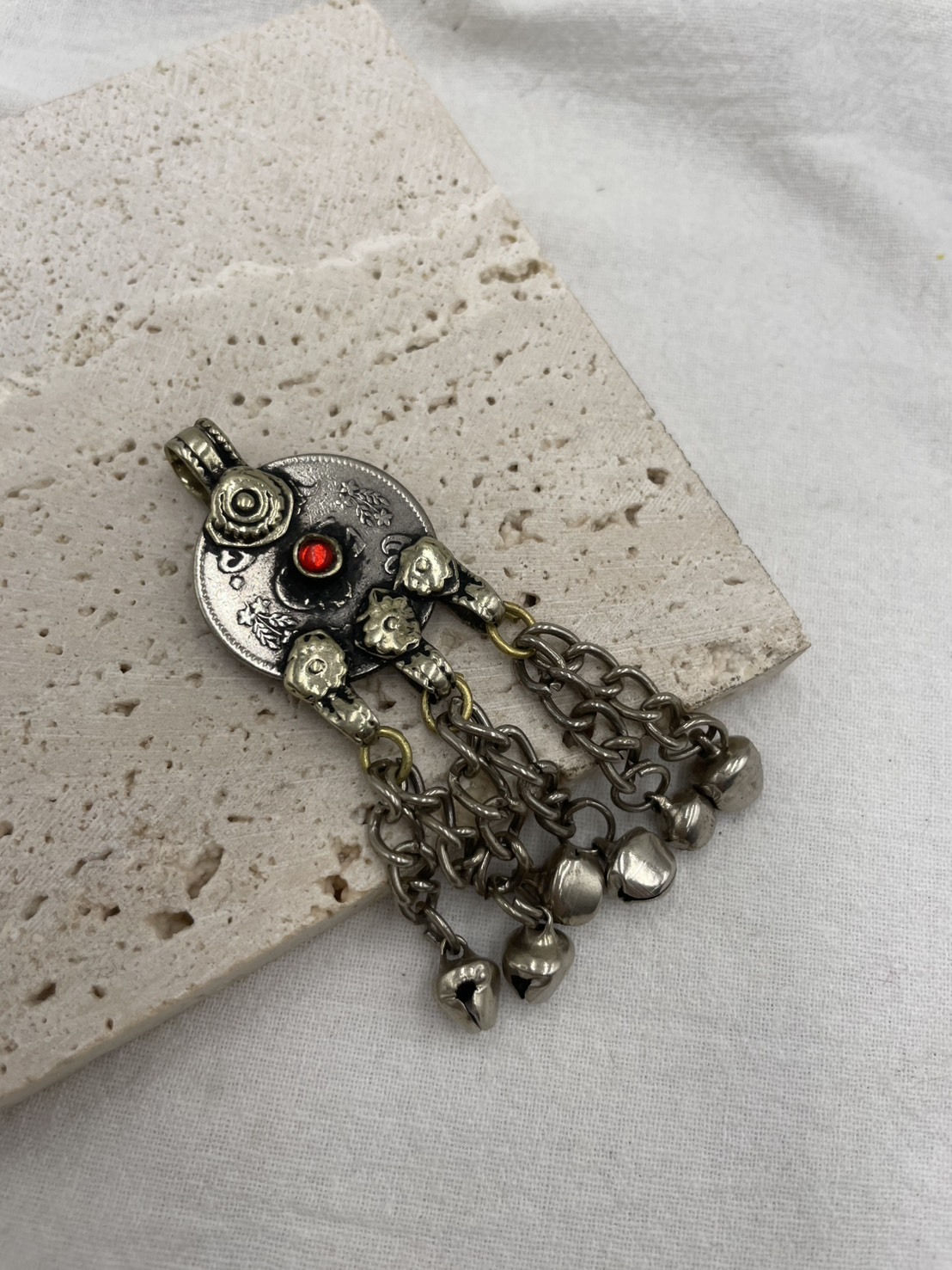 No.339圓形阿富汗鈴鐺墜飾