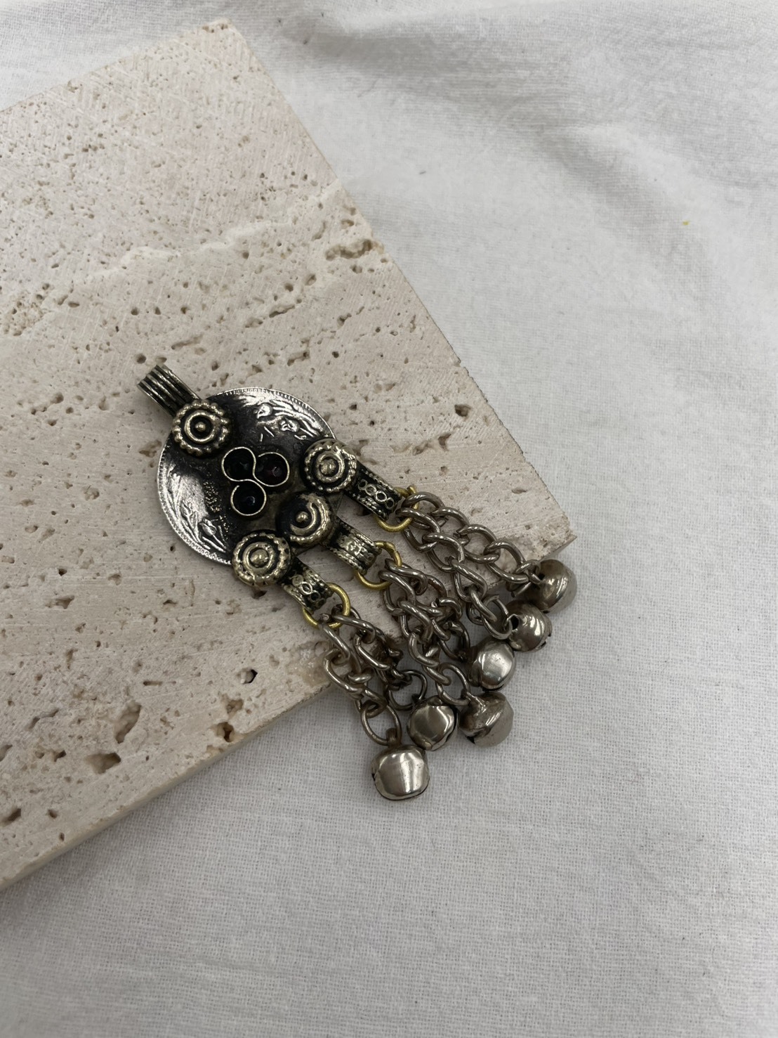 No.341圓形阿富汗鈴鐺墜飾