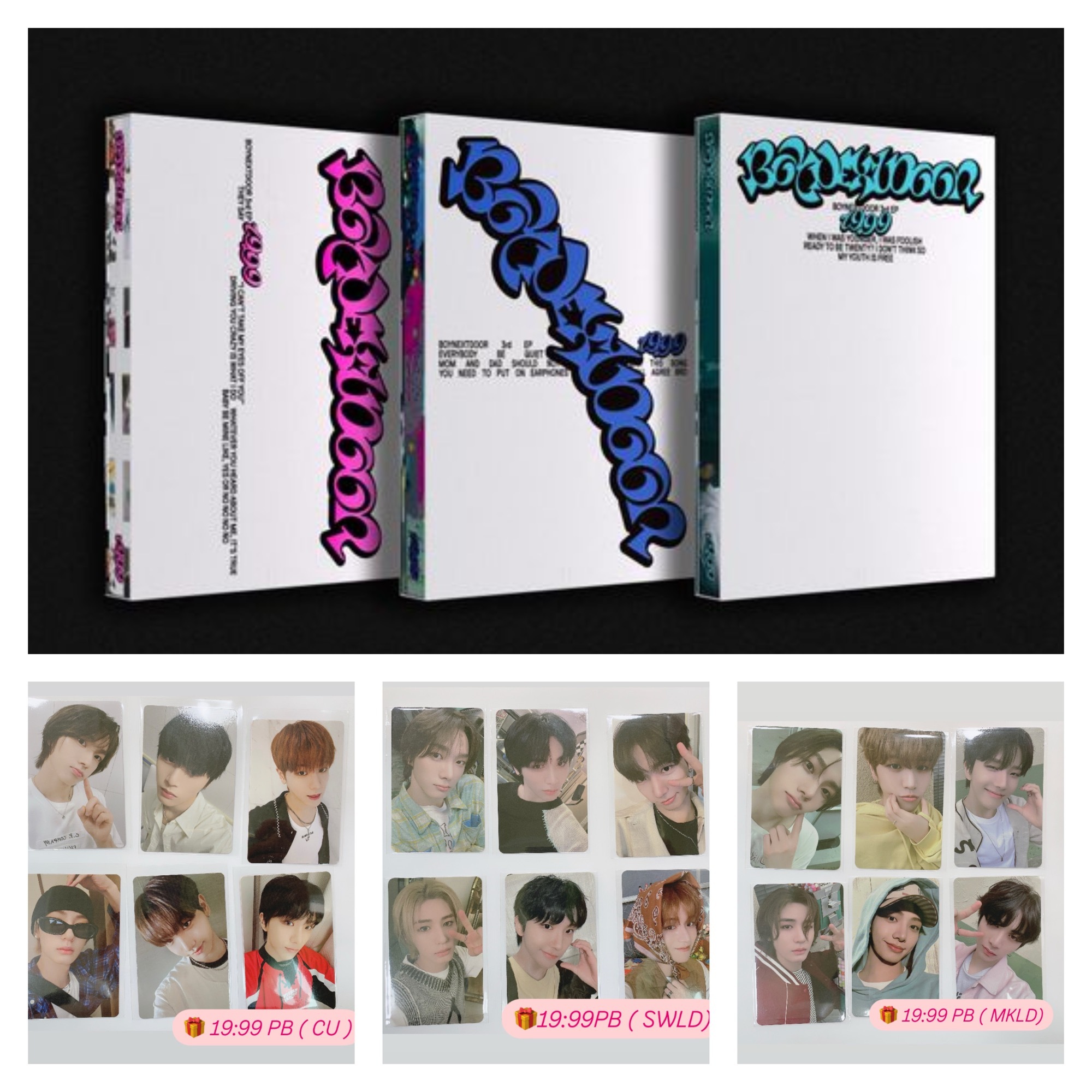 Boynextdoor 3rd EP 19:99 PB ver