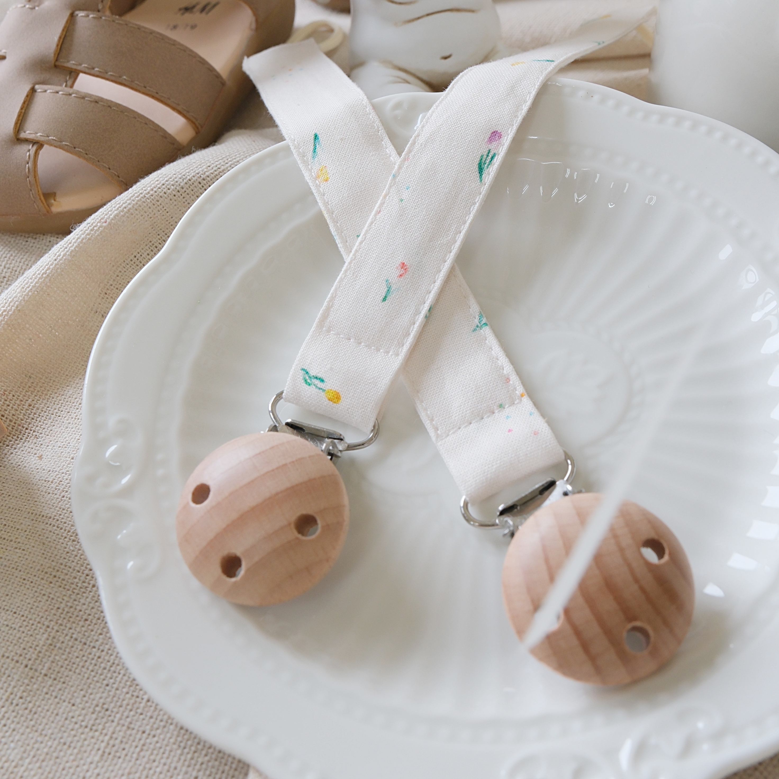 Hi Y.P store-櫸木夾-獨家設計款-點點鬱金香