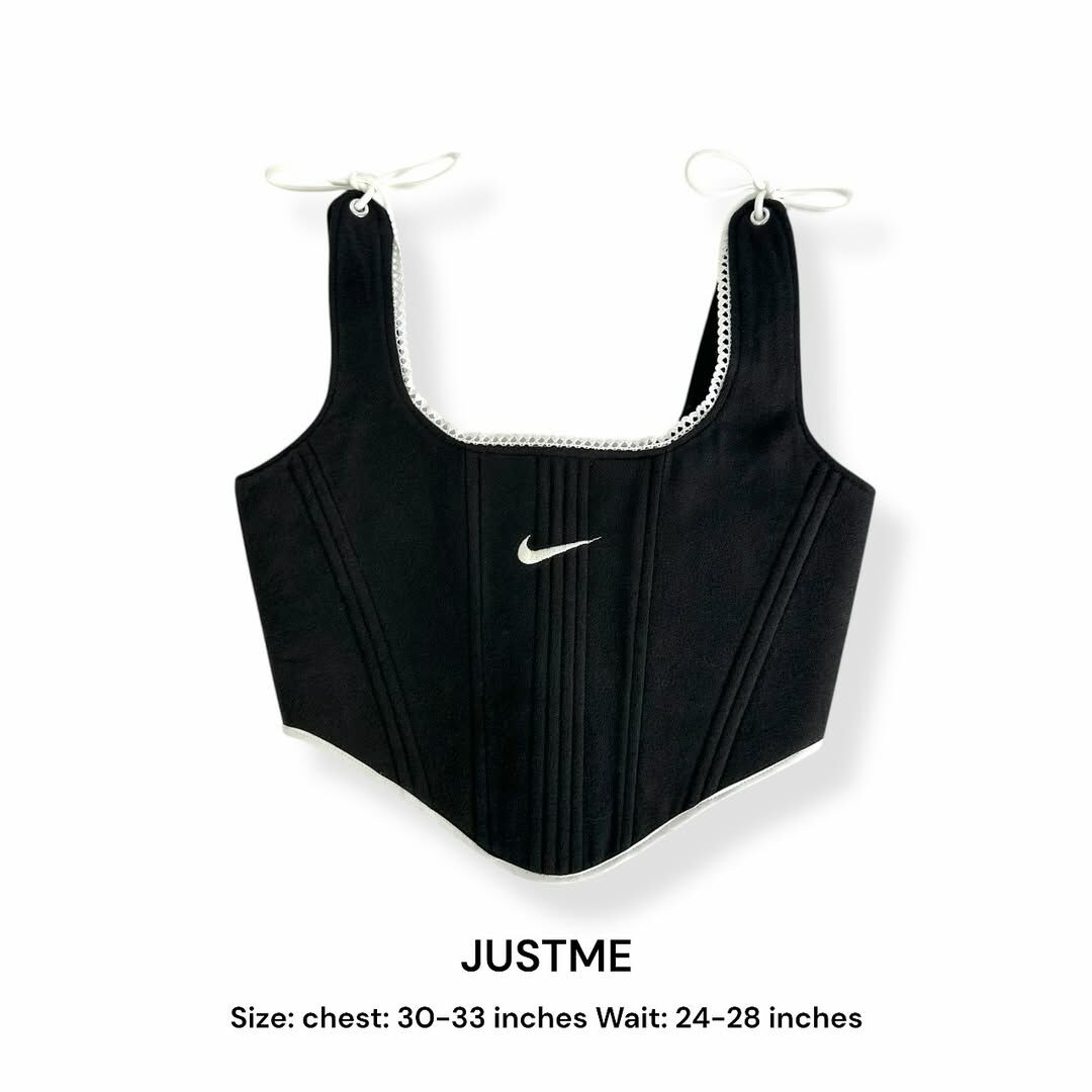 JUSTME - 【售罄】泰國復古Remake蕾絲邊馬甲