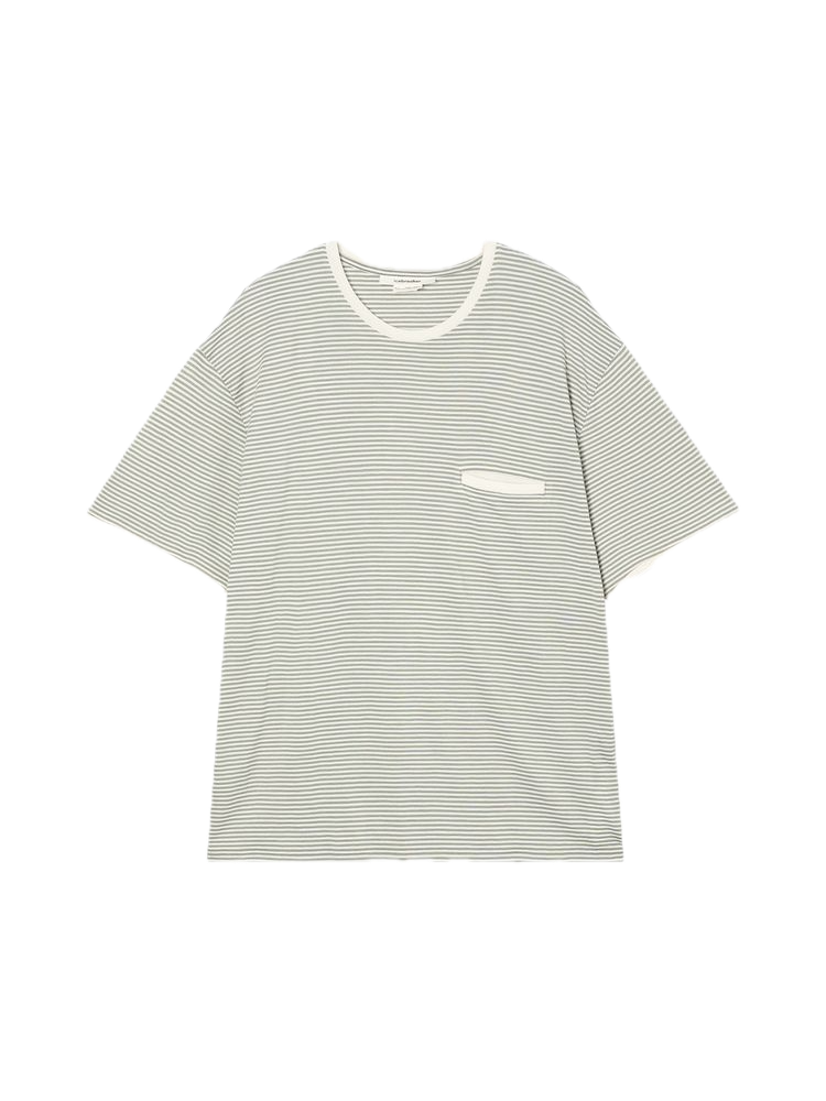 icebreaker 中性款 羊毛圓領口袋短袖上衣 - JN150 日本限定款 (25SS)