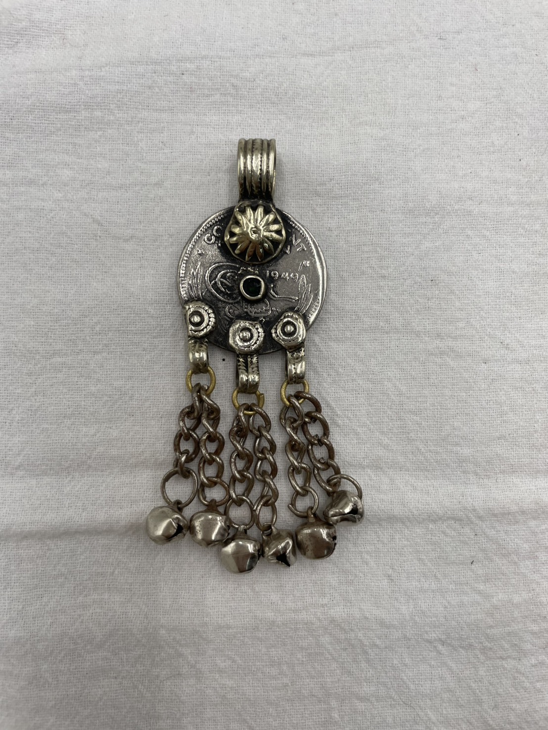 No.343圓形阿富汗鈴鐺墜飾