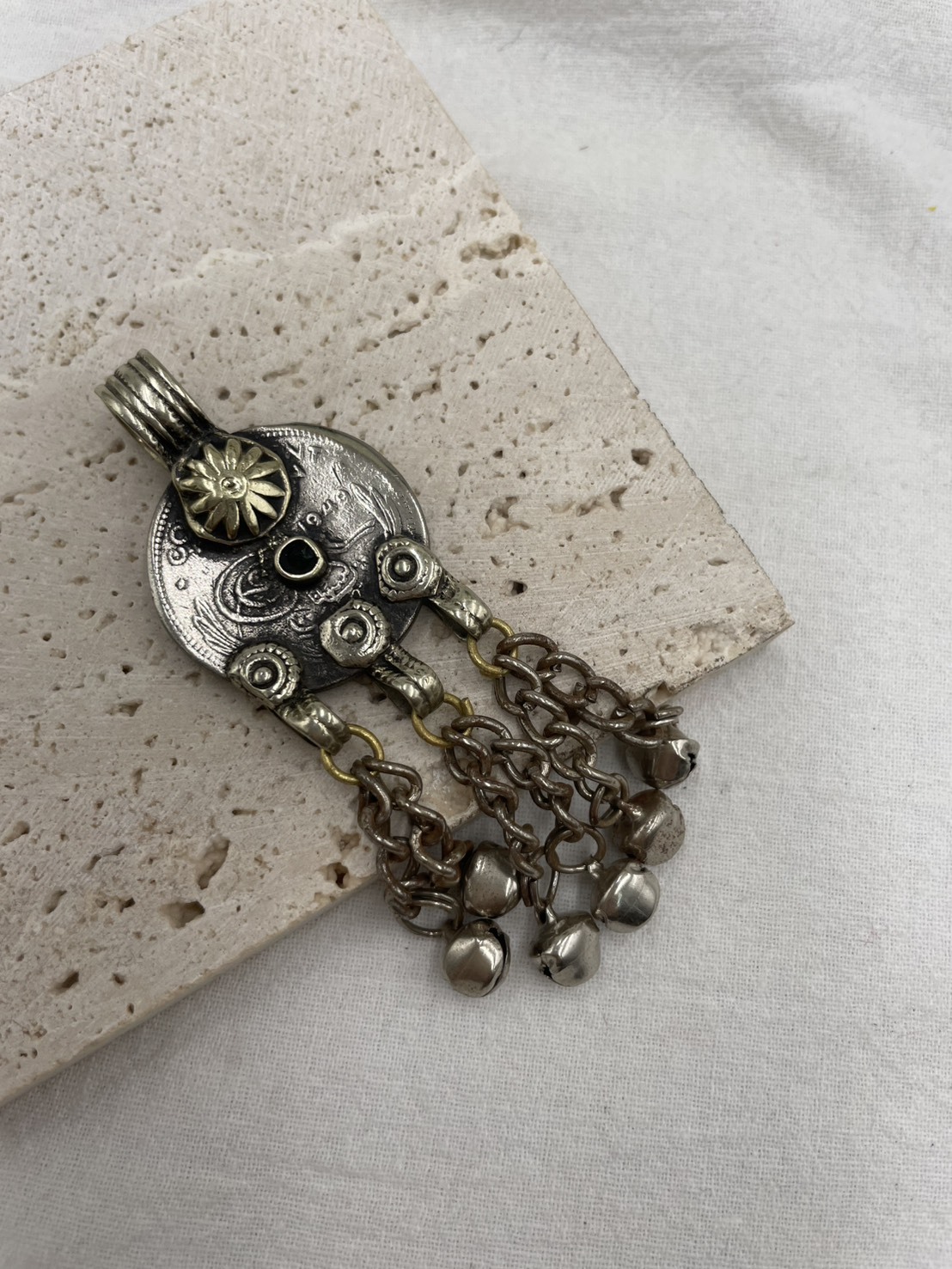 No.343圓形阿富汗鈴鐺墜飾