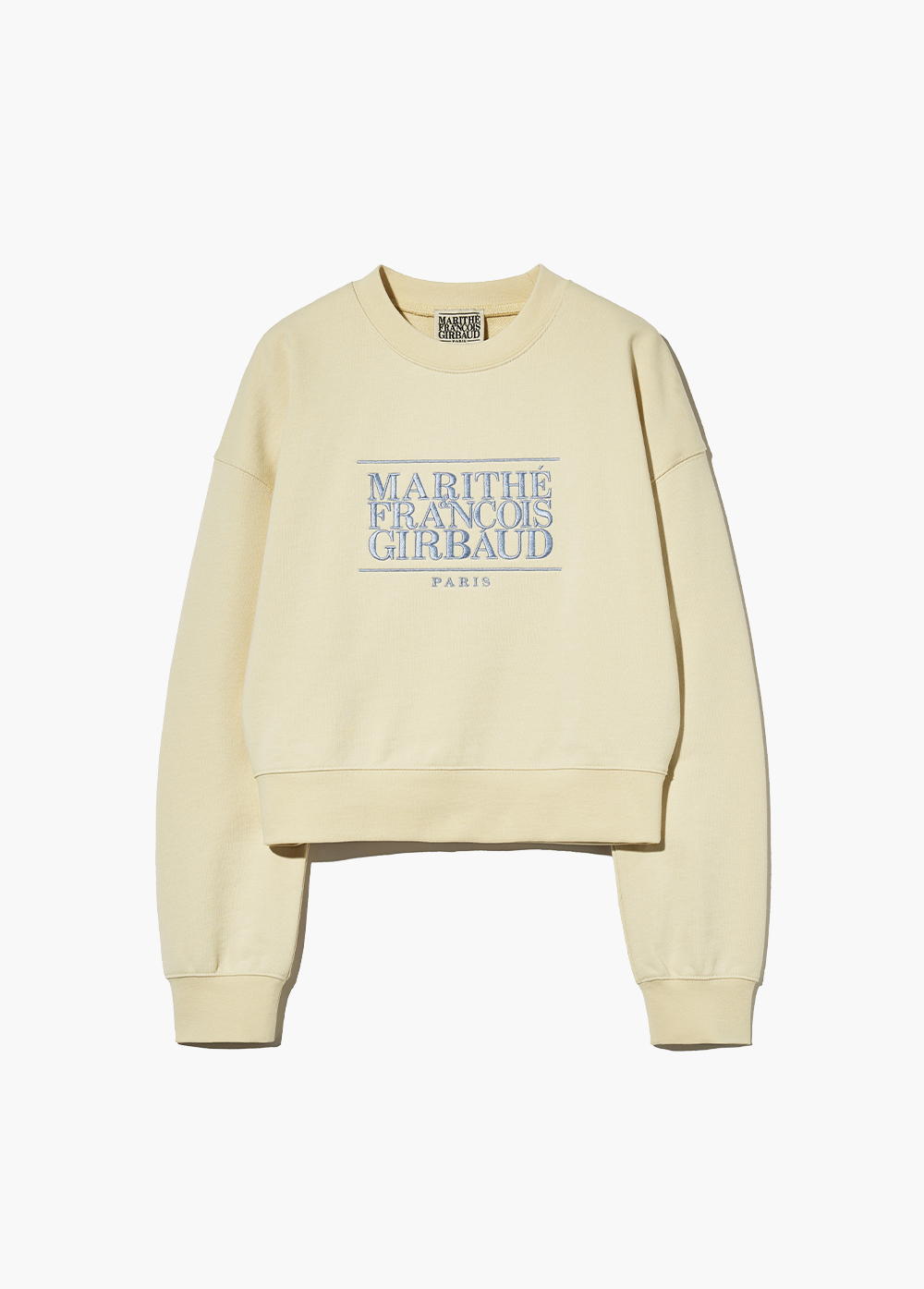 【現貨】\🎨2025初春最新色.ᐟ.ᐟ/【MFG】W CLASSIC LOGO CROP SWEATSHIRT (四色入)