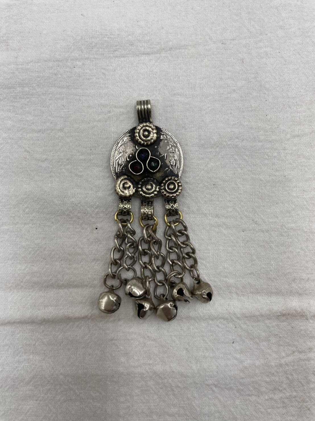 No.344圓形阿富汗鈴鐺墜飾