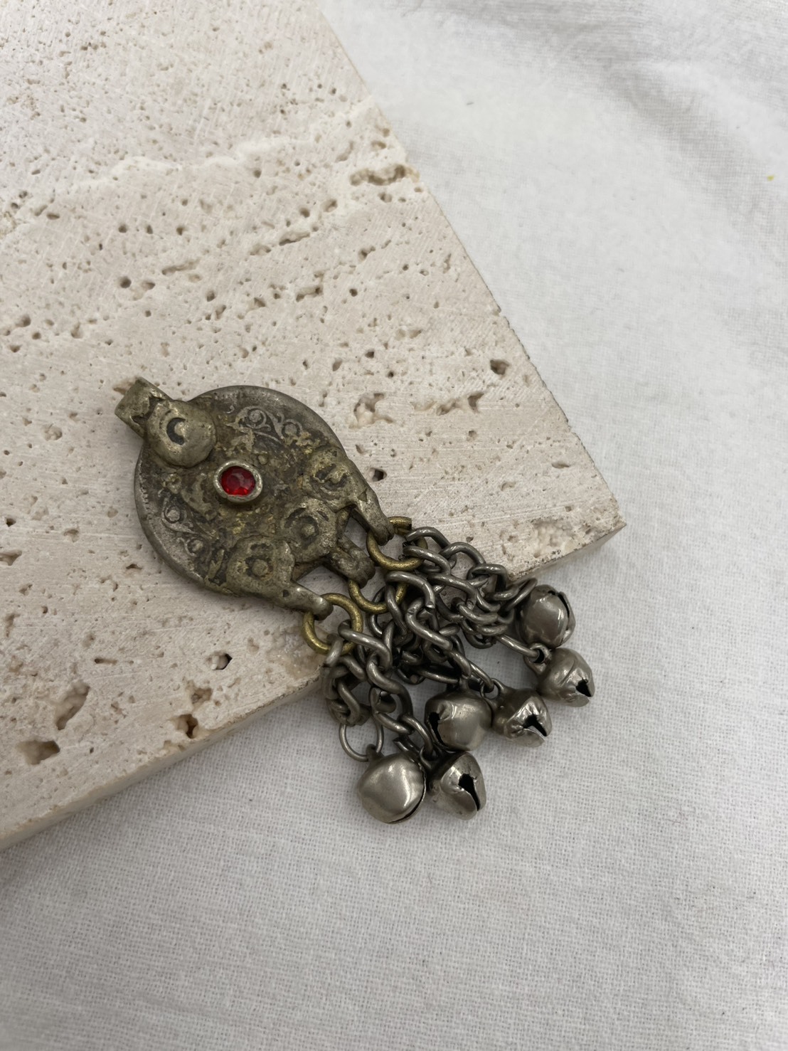 No.345圓形阿富汗鈴鐺墜飾