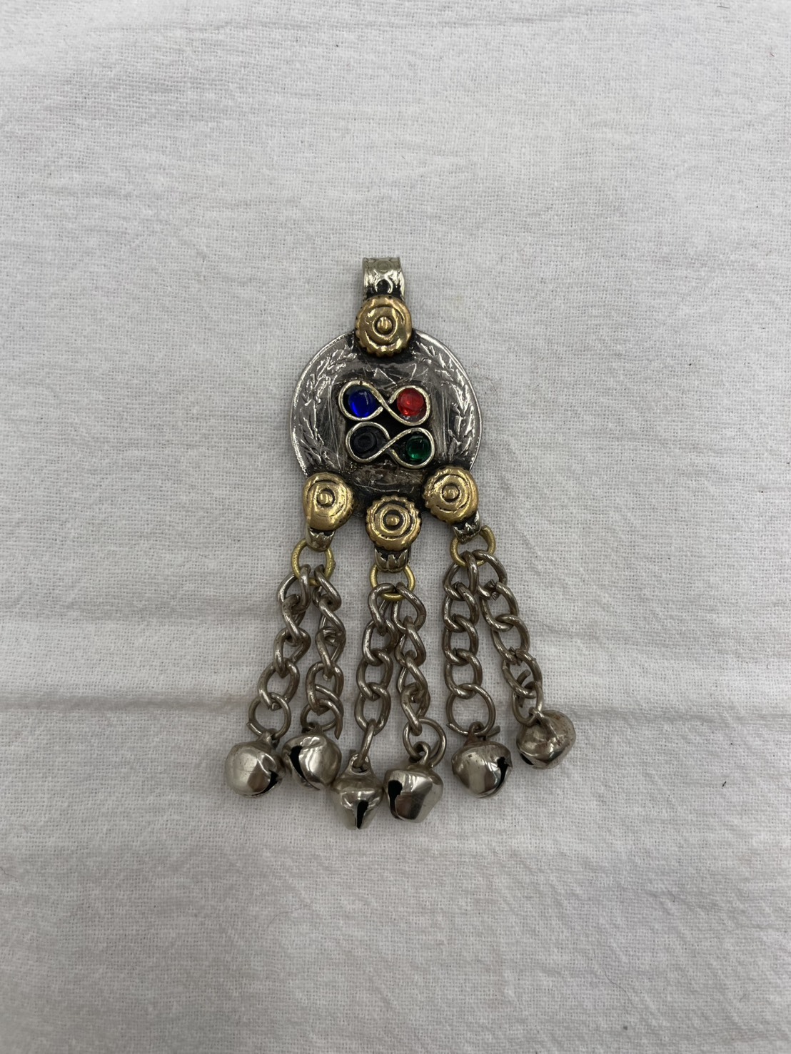 No.349圓形阿富汗鈴鐺墜飾