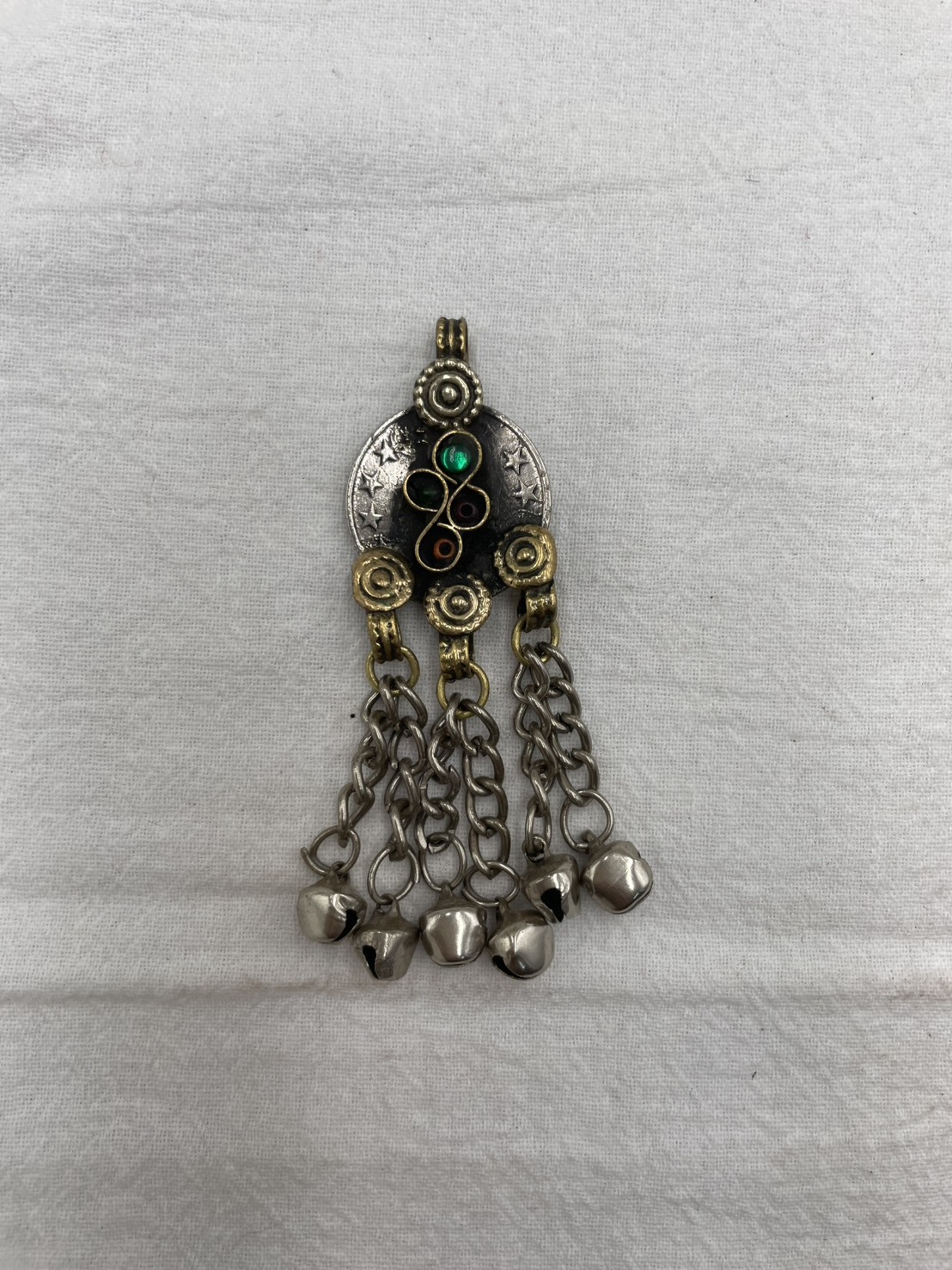 No.350圓形阿富汗鈴鐺墜飾