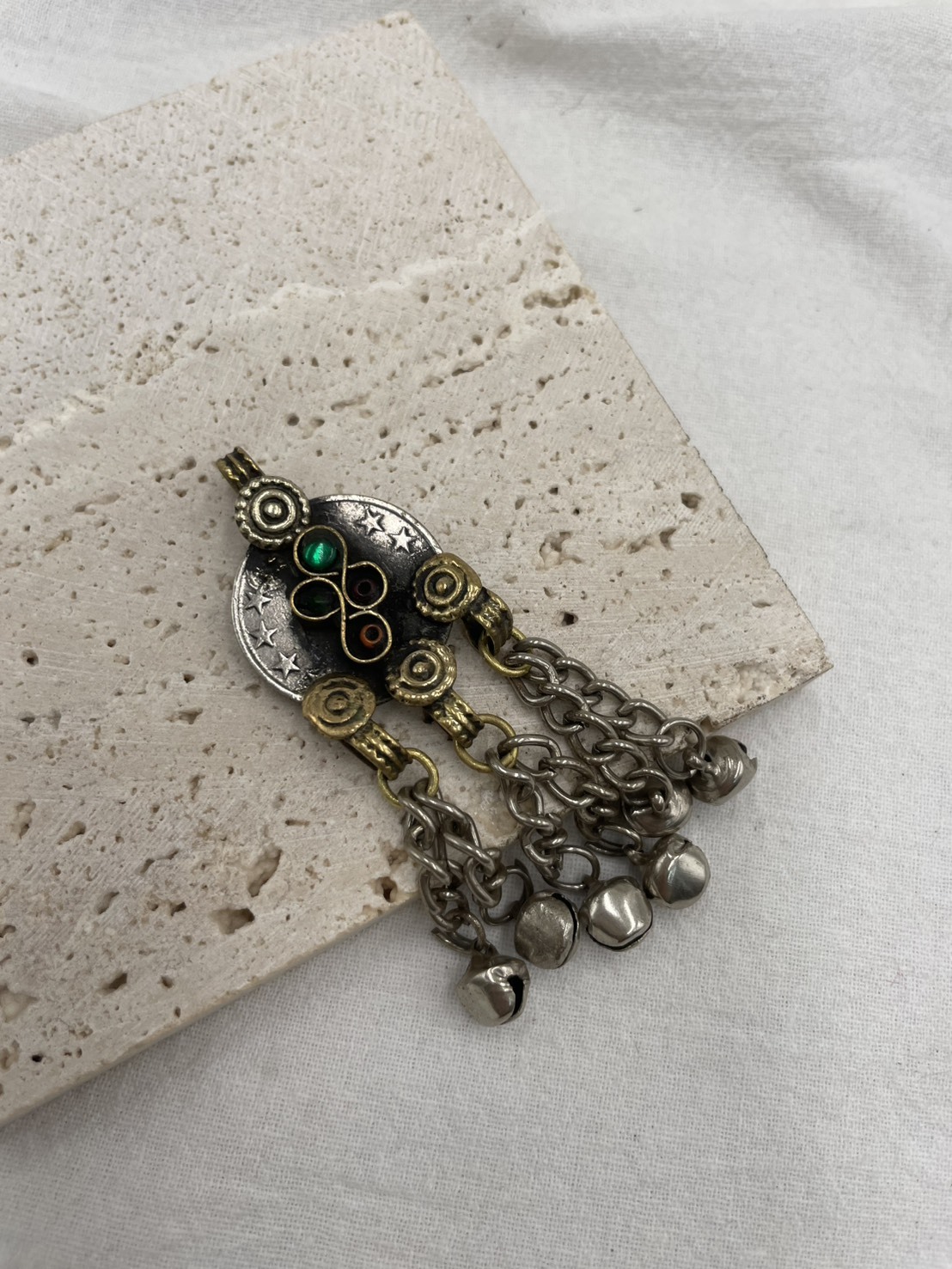 No.350圓形阿富汗鈴鐺墜飾