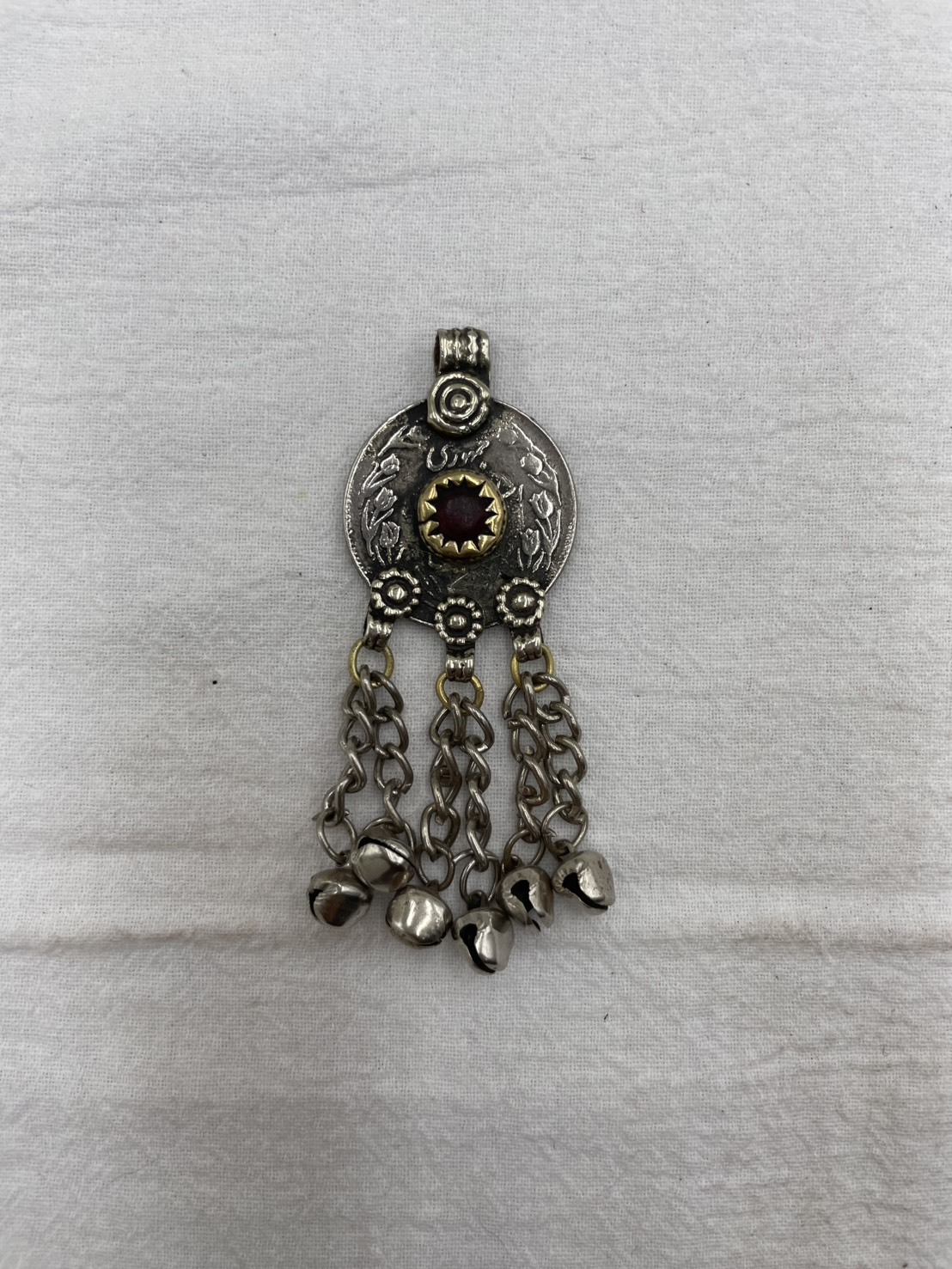 No.351圓形阿富汗鈴鐺墜飾