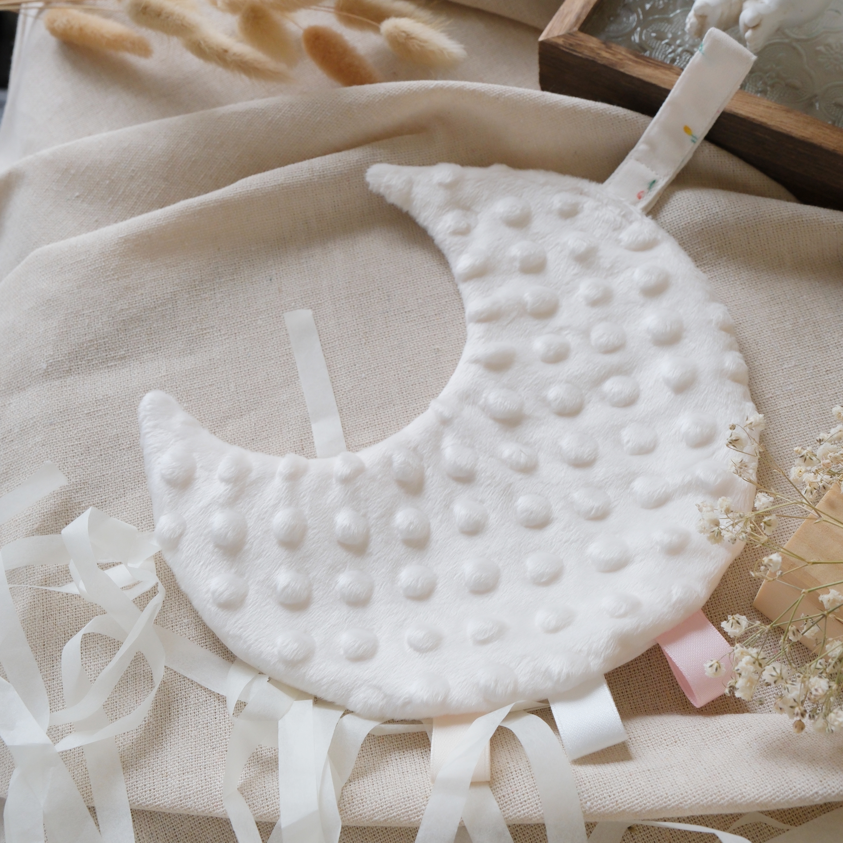 Hi Y.P store-獨家設計款-月光安撫巾-點點鬱金香