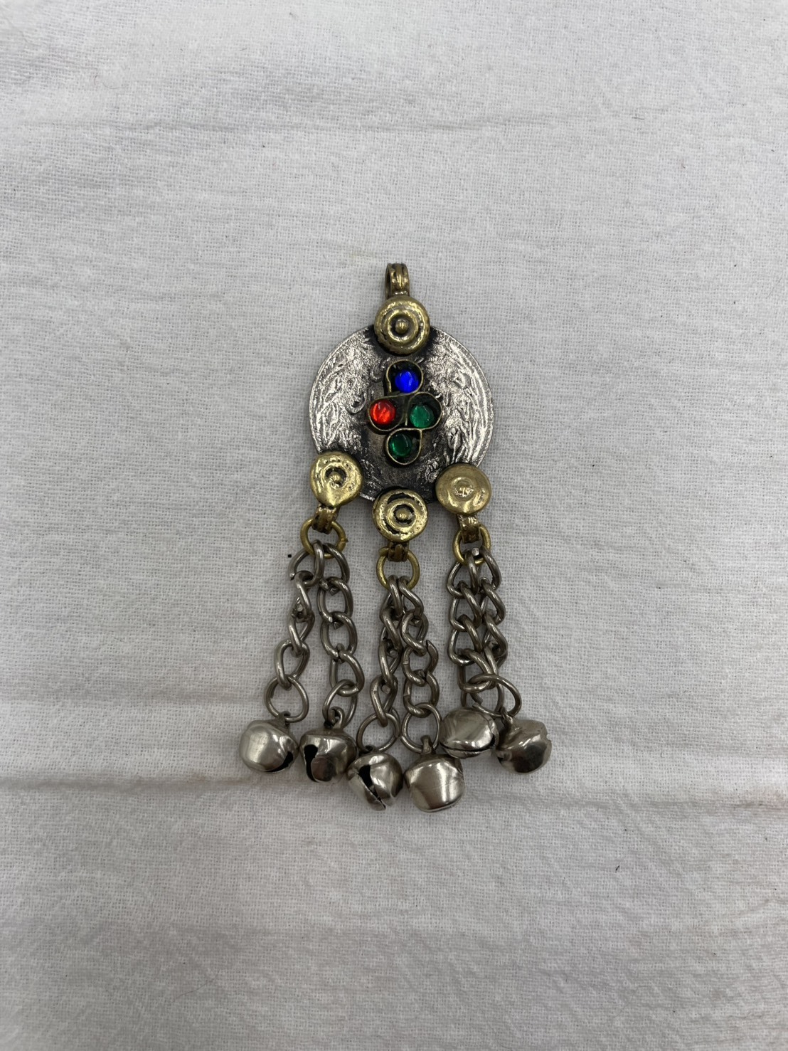 No.353圓形阿富汗鈴鐺墜飾