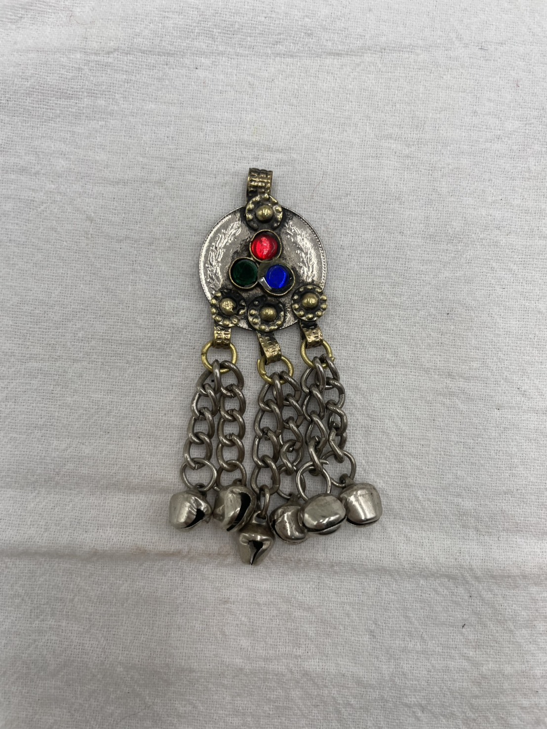 No.354圓形阿富汗鈴鐺墜飾