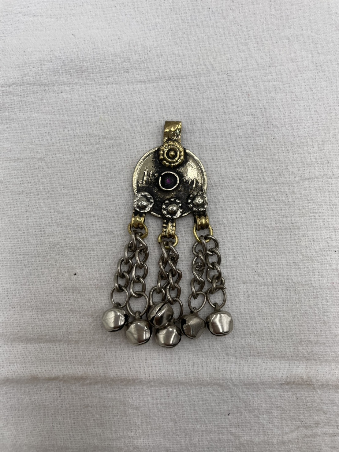 No.355圓形阿富汗鈴鐺墜飾