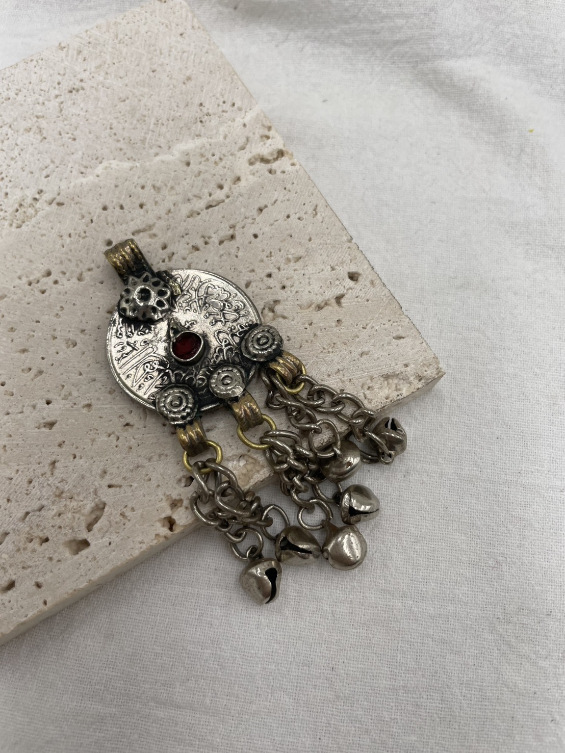 No.358圓形阿富汗鈴鐺墜飾