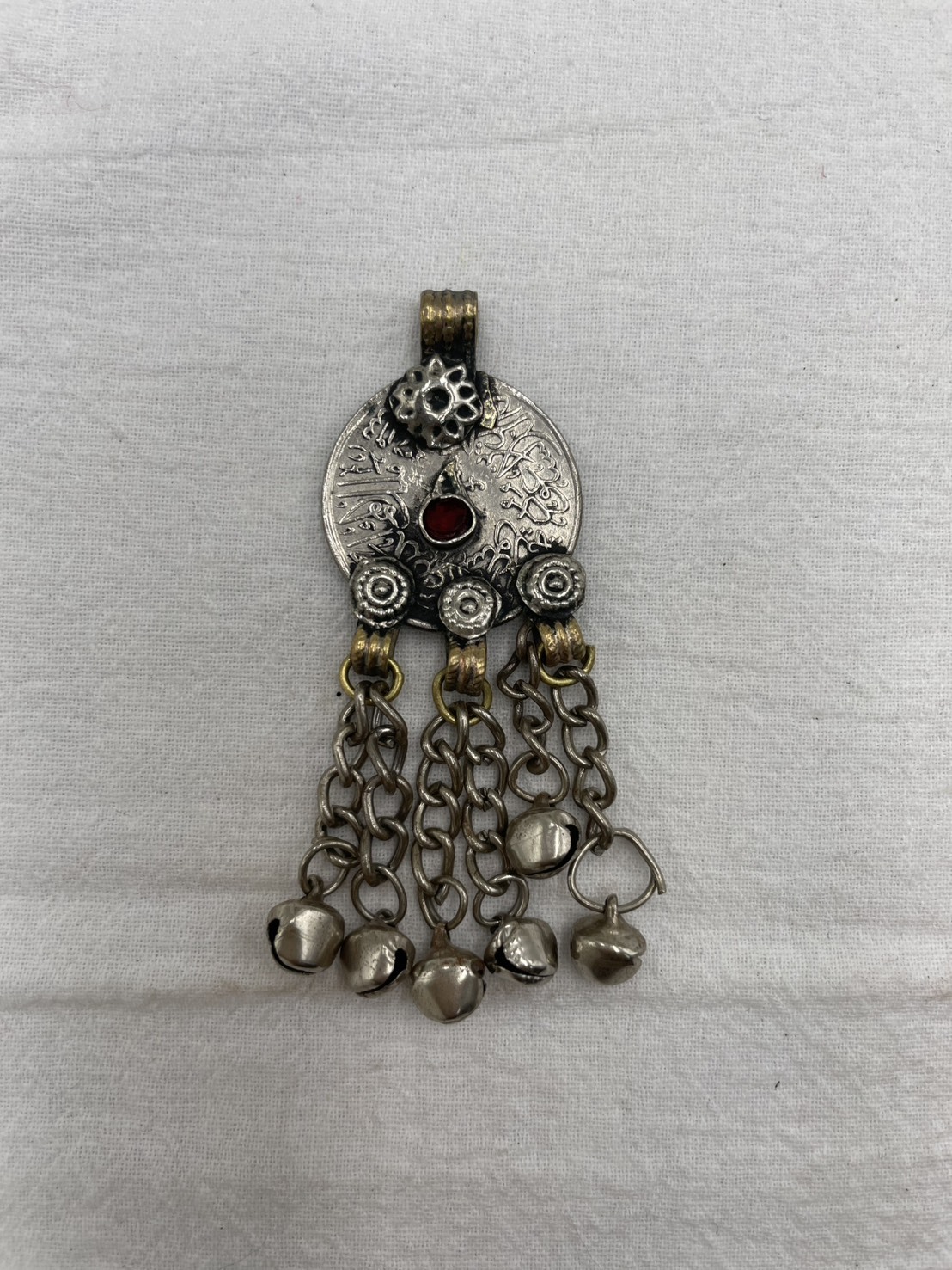 No.358圓形阿富汗鈴鐺墜飾