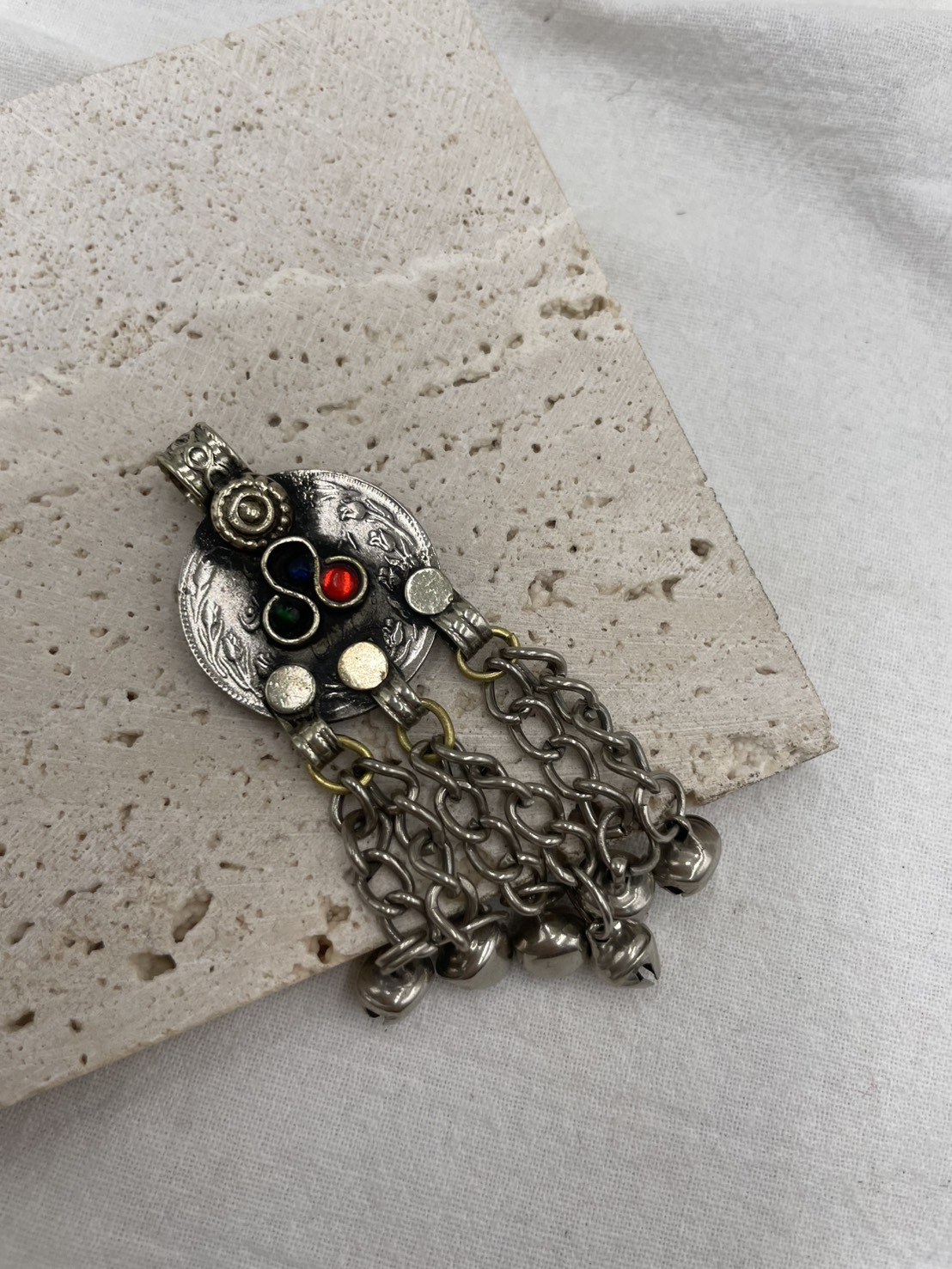 No.361圓形阿富汗鈴鐺墜飾