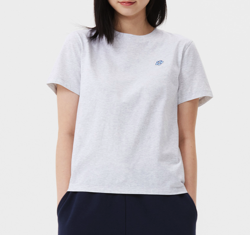 【現貨】Wacky Willy 女款 刺繡小花 短tee WA2502ST51