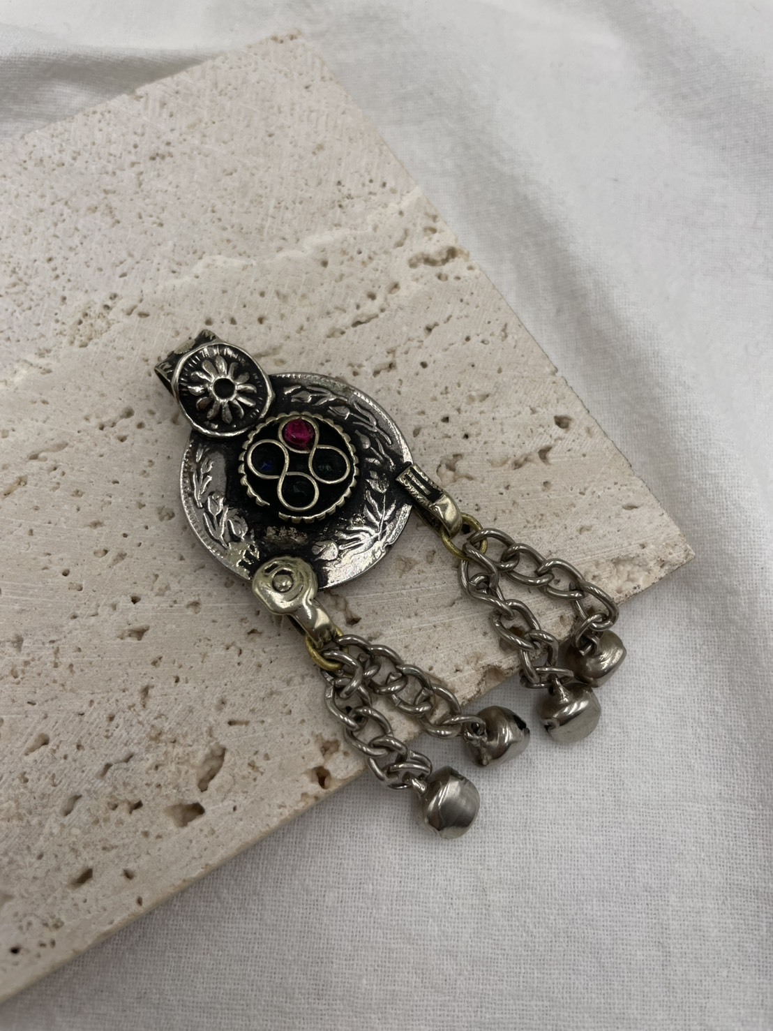 No.366圓形阿富汗鈴鐺墜飾