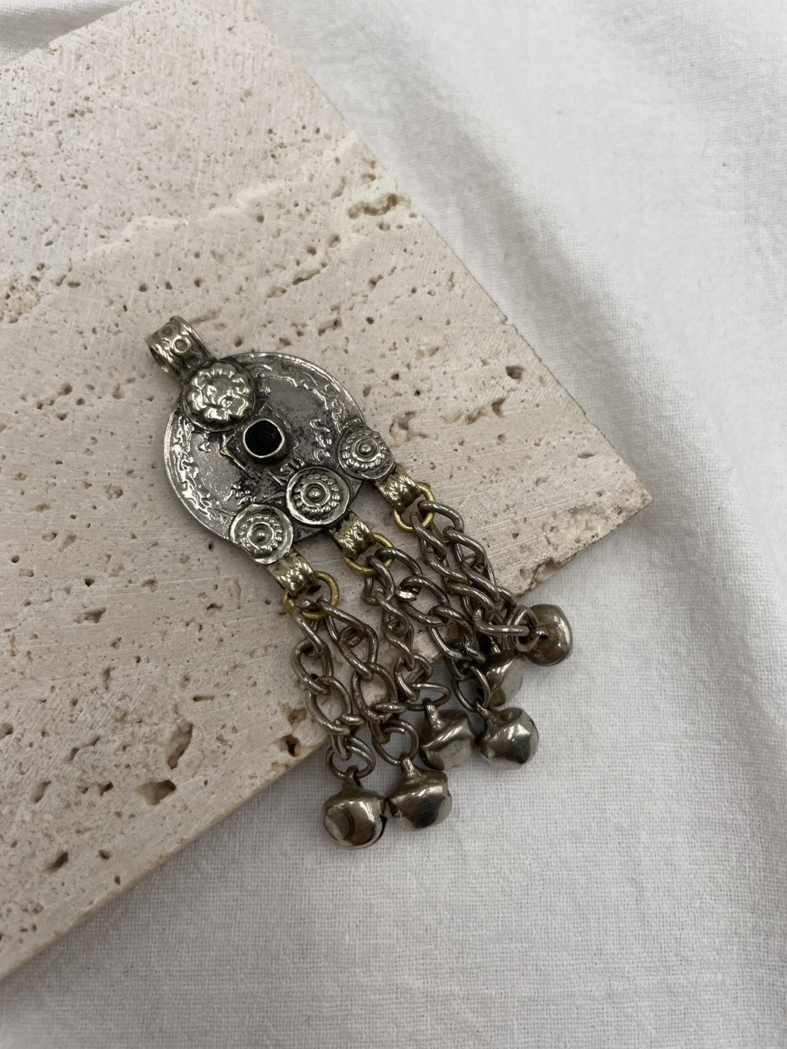 No.367圓形阿富汗鈴鐺墜飾