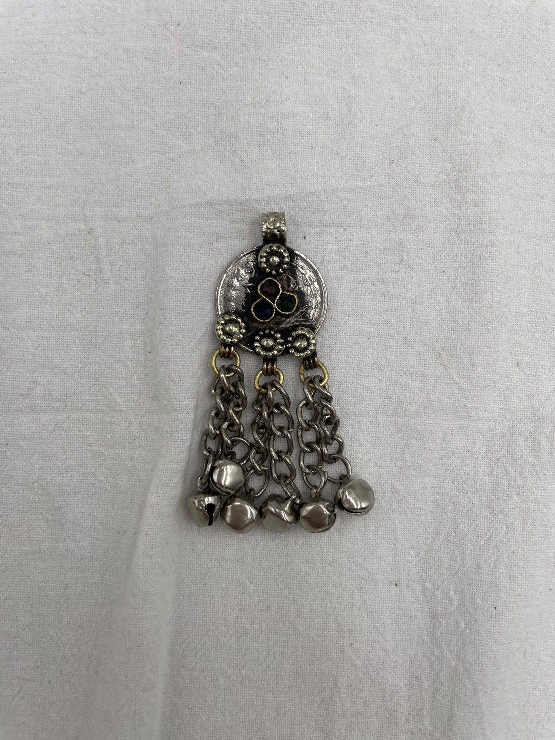 No.369圓形阿富汗鈴鐺墜飾