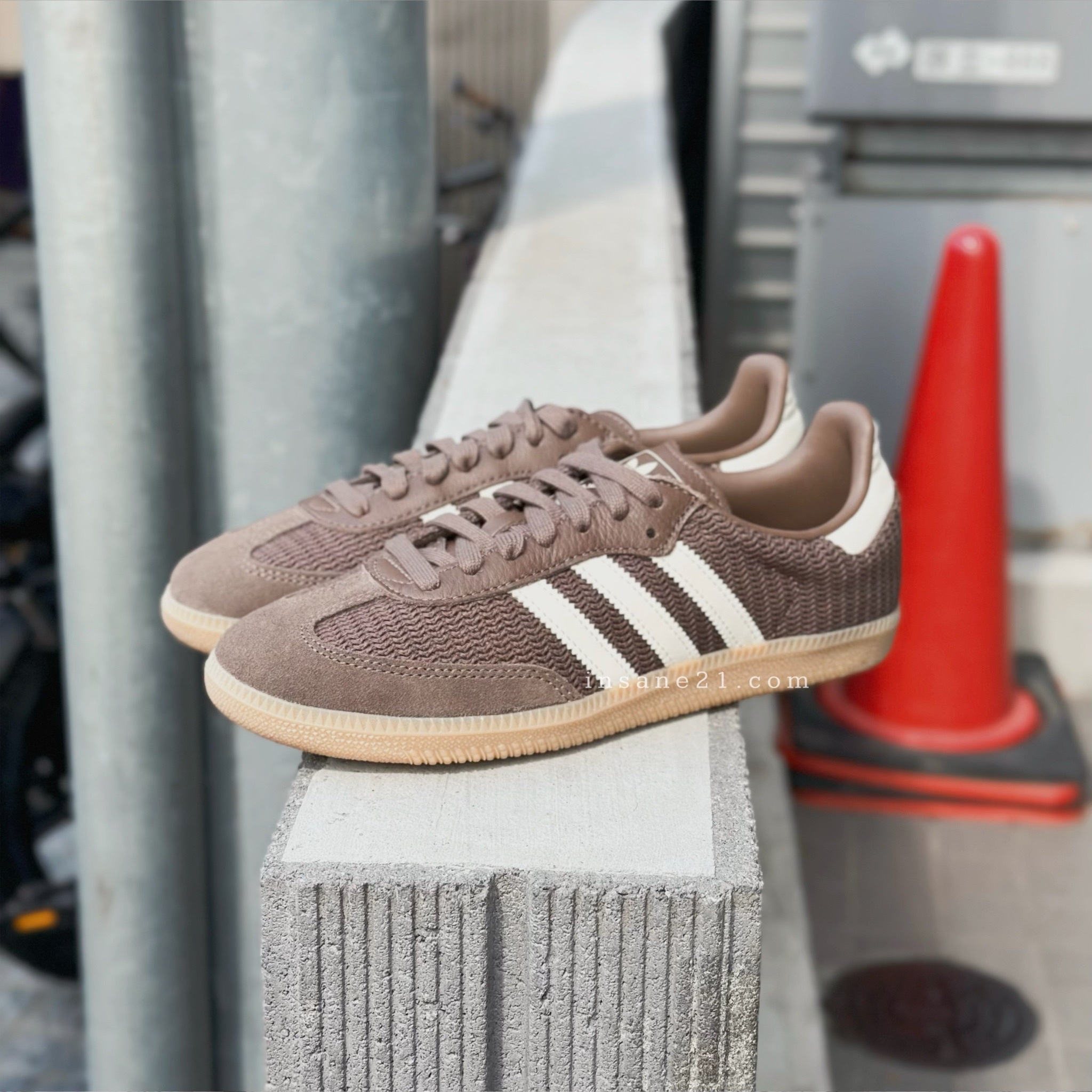 ADIDAS SAMBA OG 編織 咖啡色 大地色 鬆餅紋 中性鞋款 休閒鞋 JI3184