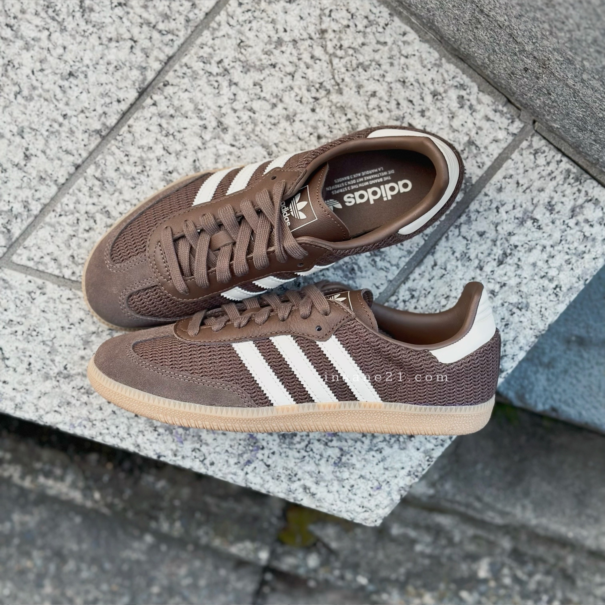 ADIDAS SAMBA OG 編織 咖啡色 大地色 鬆餅紋 中性鞋款 休閒鞋 JI3184