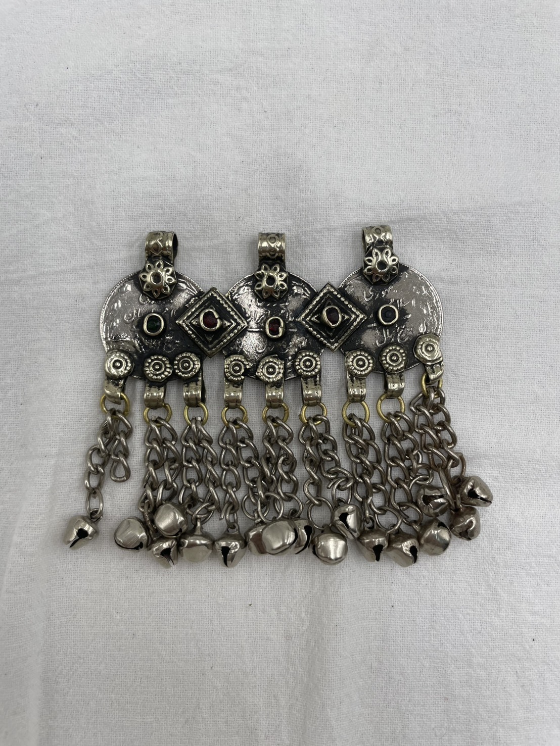 No.372圓形阿富汗鈴鐺墜飾