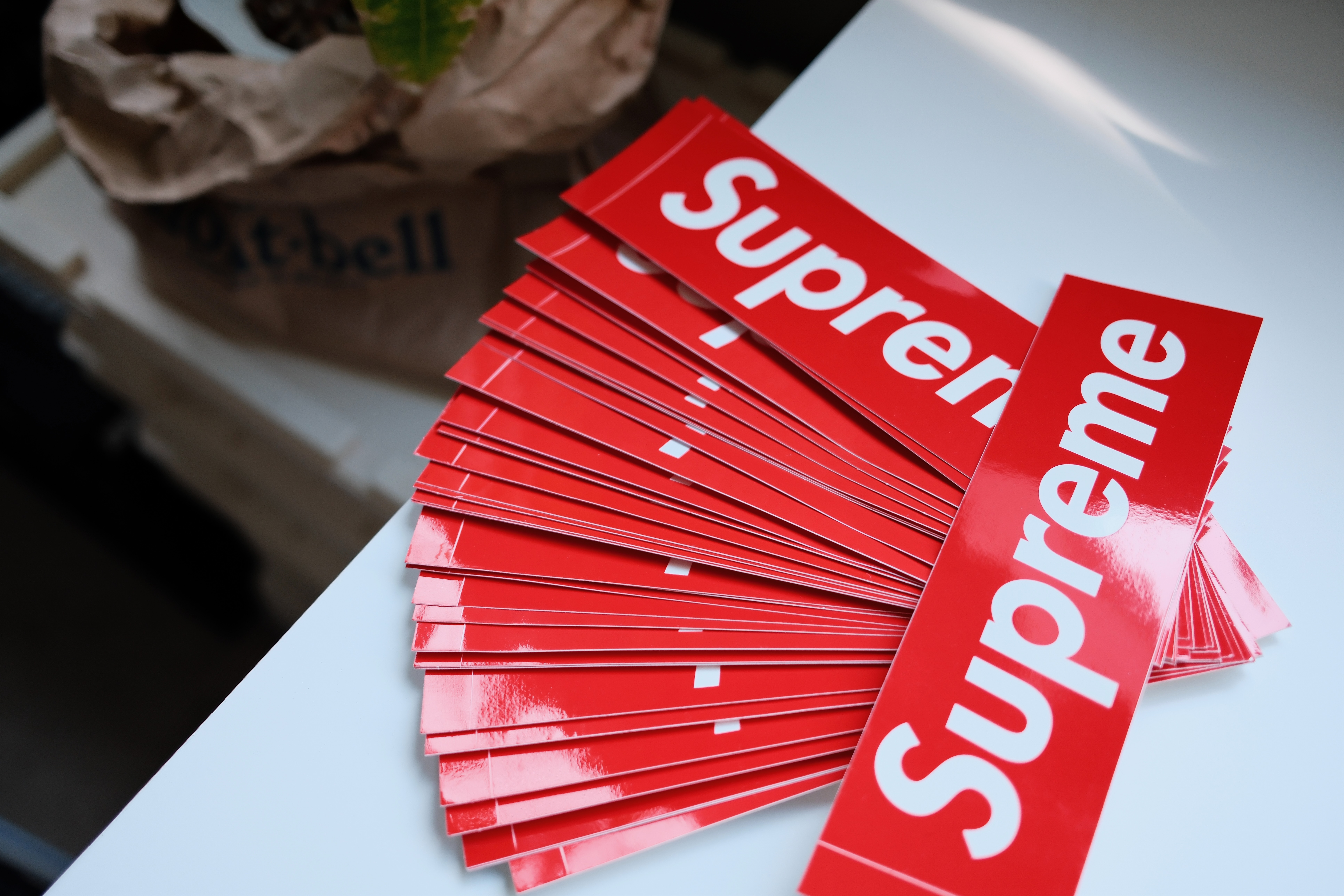 Supreme Box LOGO貼紙 / 100%品牌正品