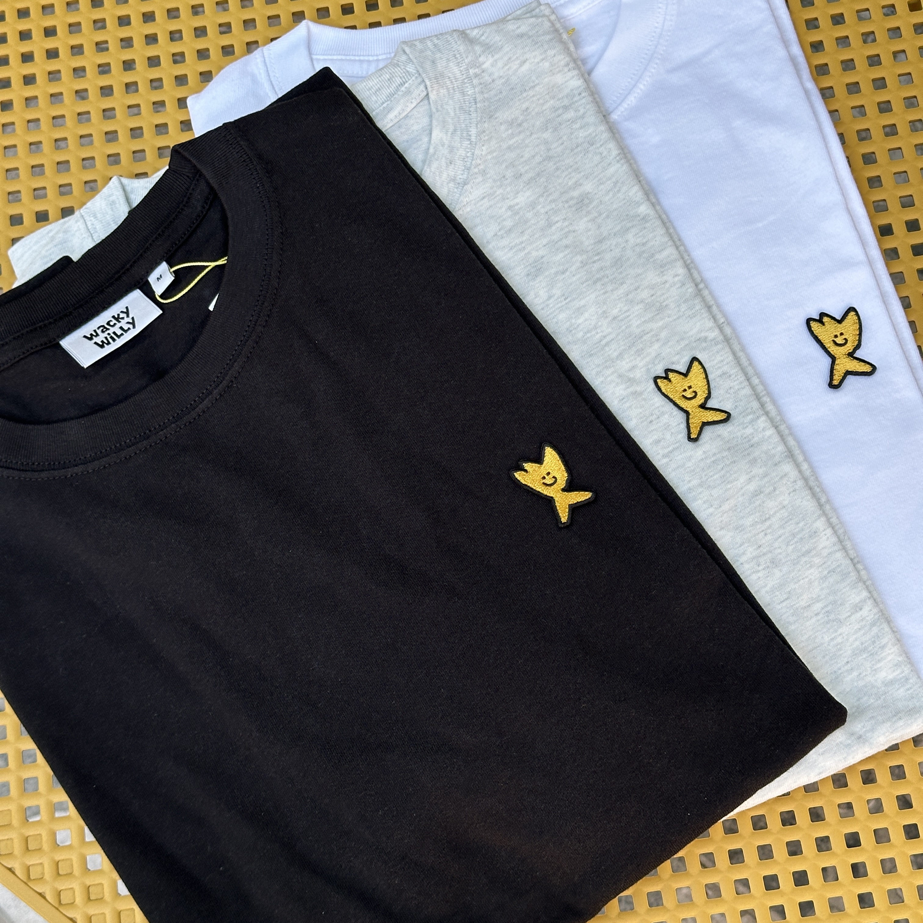 【現貨】Wacky Willy 刺繡火柴人 短tee WA2502ST01